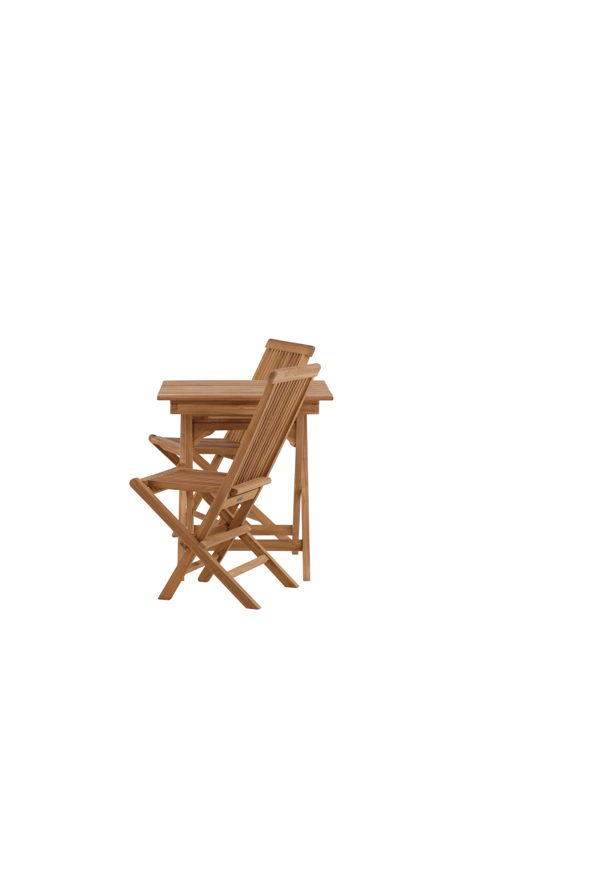 Ghana Outdoor-Tischset + Kenya ohne Armlehne 70cm/2St. in Natur präsentiert im Onlineshop von KAQTU Design AG. Gartentischset ist von Venture Home
