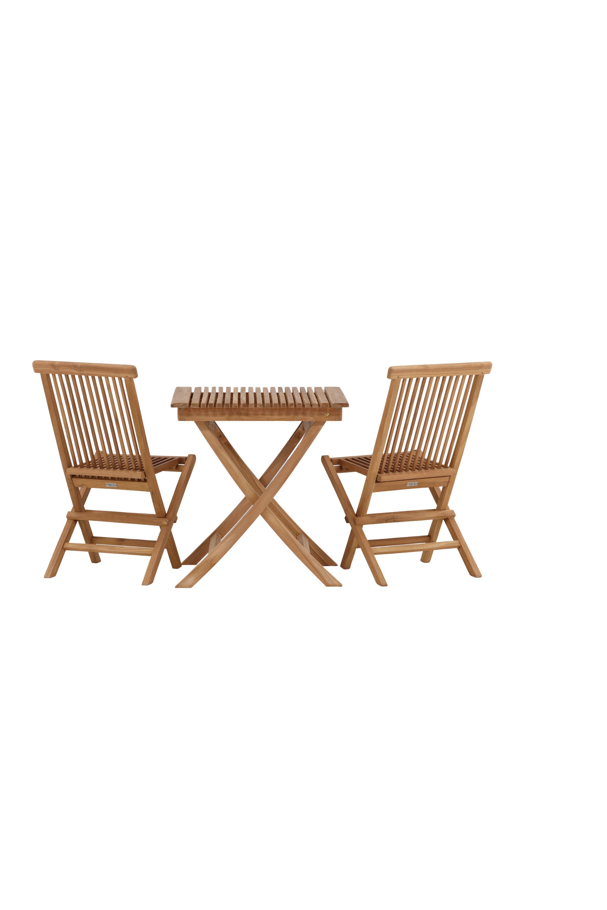 Ghana Outdoor-Tischset + Kenya ohne Armlehne 70cm/2St. in Natur präsentiert im Onlineshop von KAQTU Design AG. Gartentischset ist von Venture Home