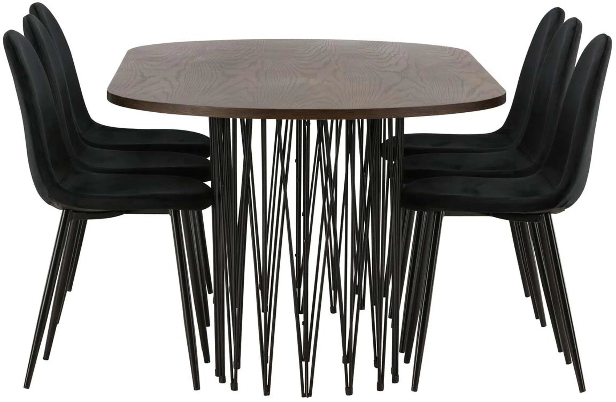 Modernes Stone Esszimmerset 220cm mit 6 Stühlen von Venture Home.