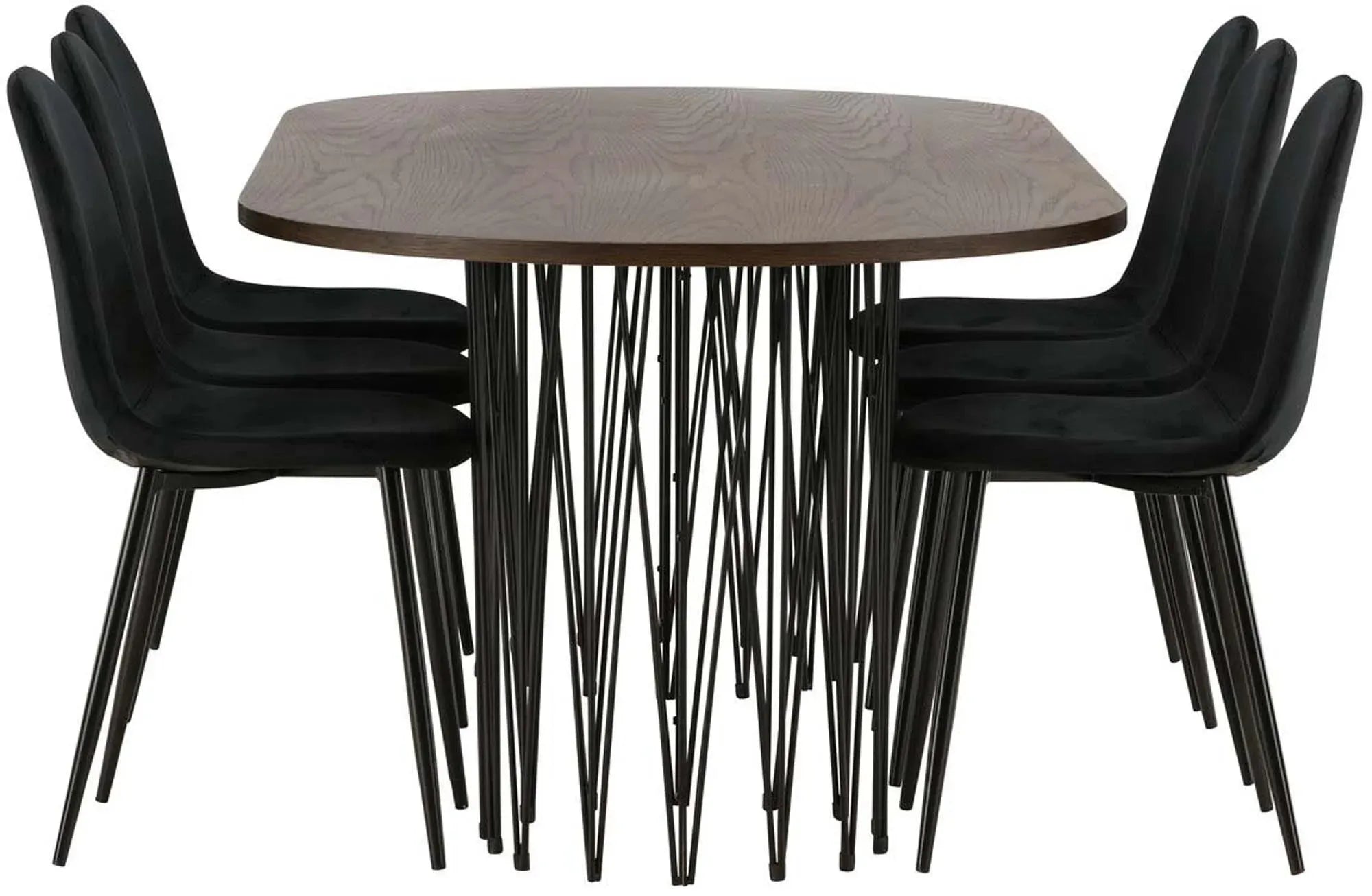 Modernes Stone Esszimmerset 220cm mit 6 Stühlen von Venture Home.