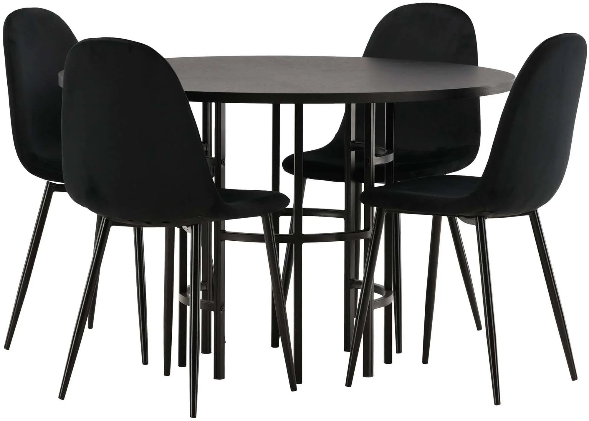 Stilvolles Esszimmerset für moderne, skandinavische Wohnräume.