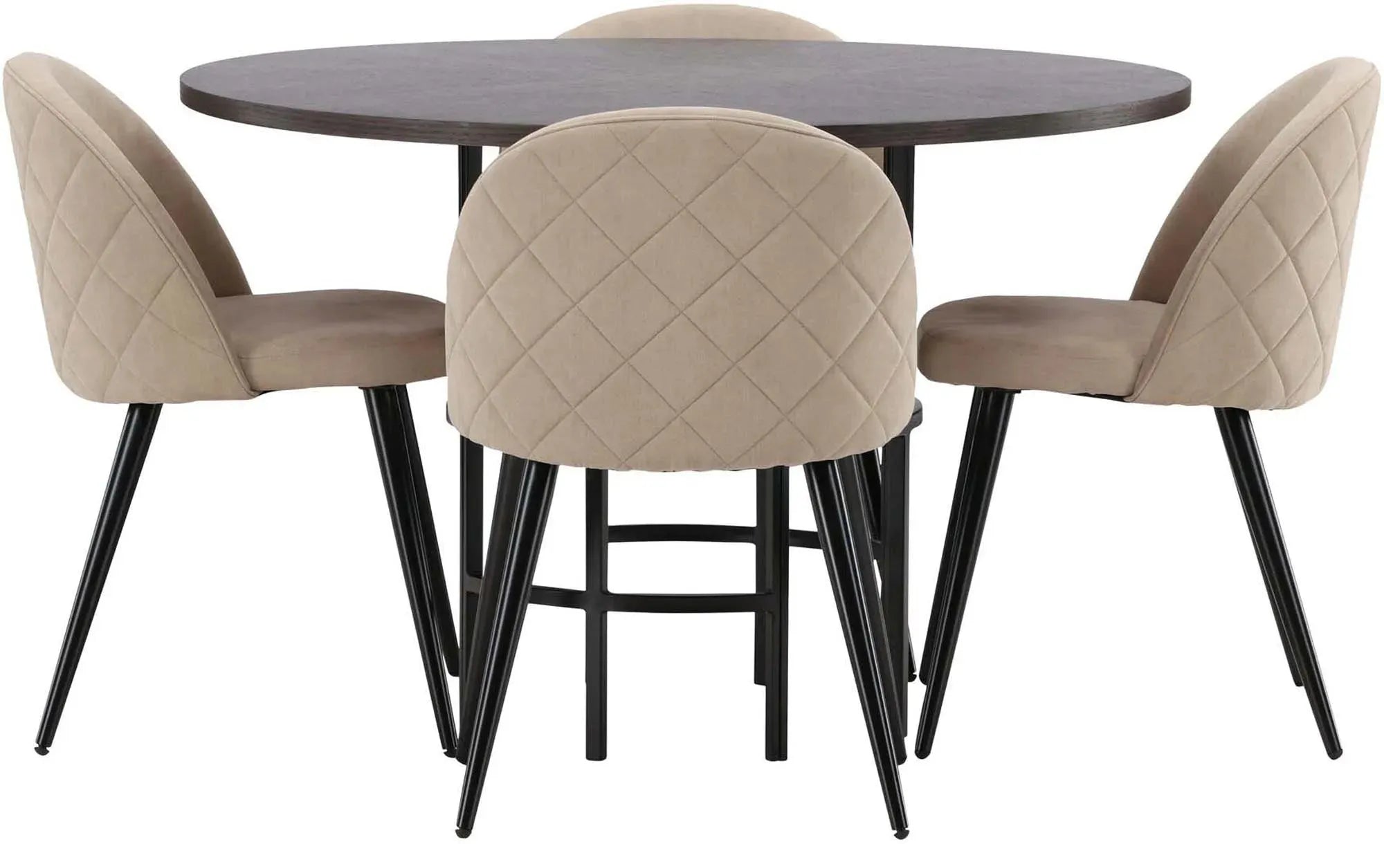 Esszimmerset Copenhagen: Skandinavisches Design trifft Samt-Luxus.