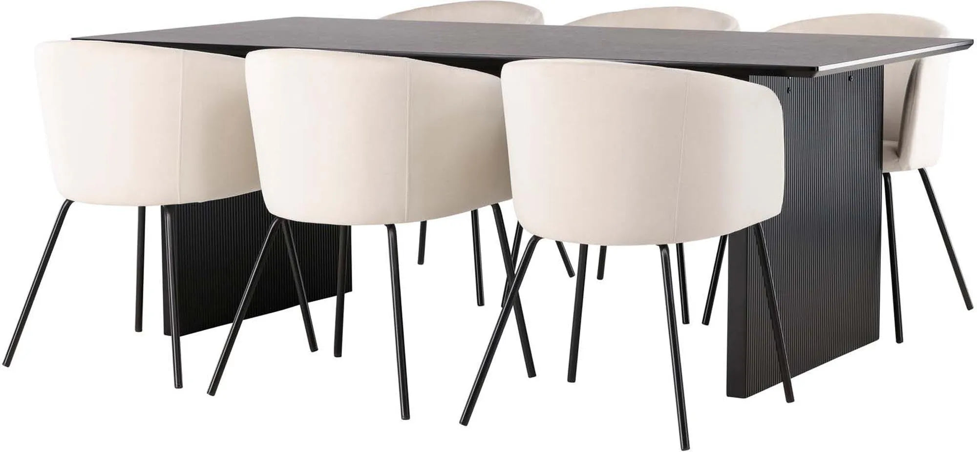 Elegantes Vail Esszimmerset: Perfekte Harmonie aus Form und Funktion.