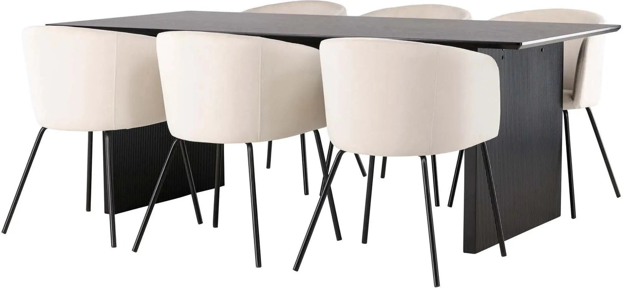 Elegantes Vail Esszimmerset: Perfekte Harmonie aus Form und Funktion.