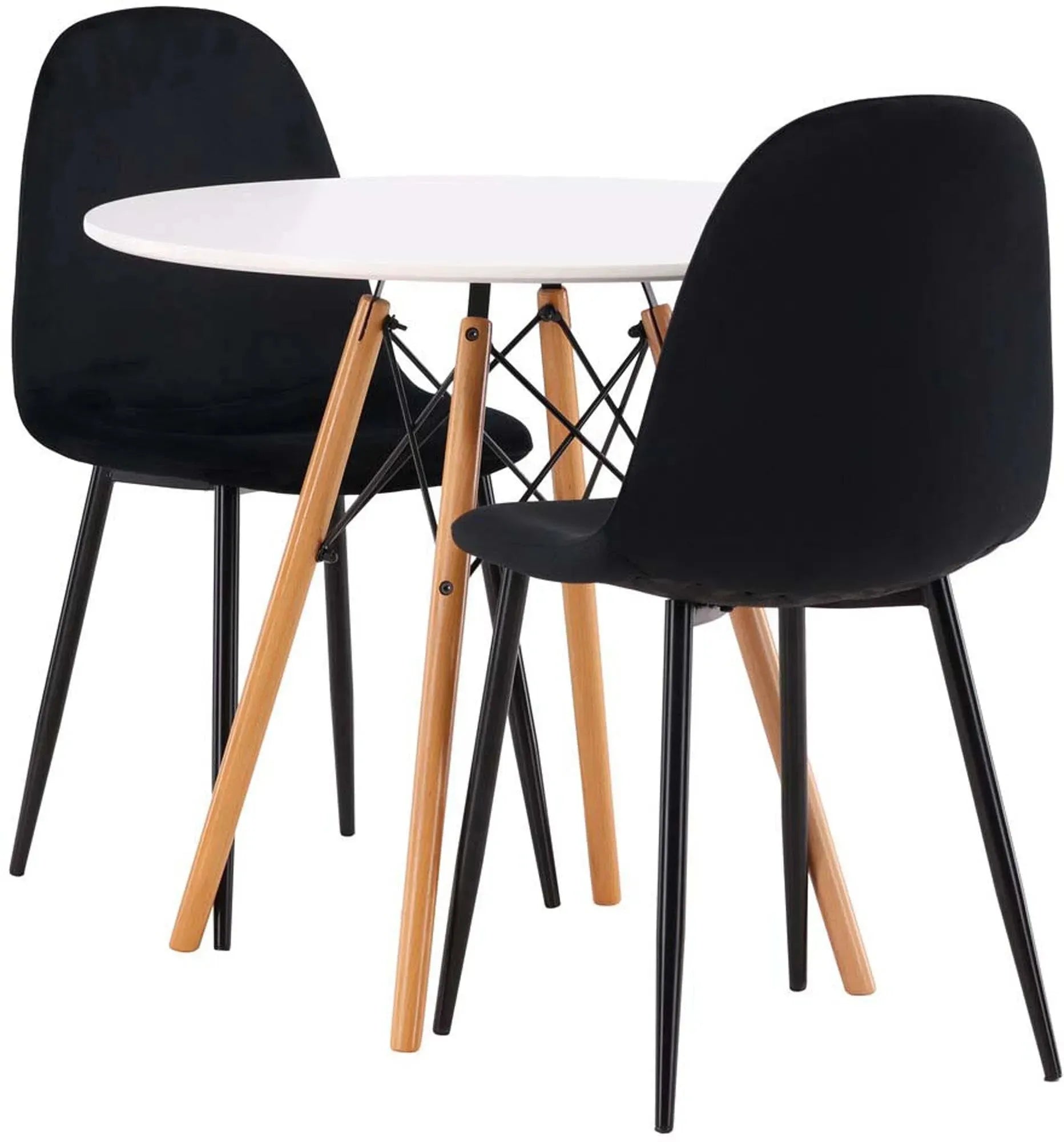 Stilvolles Danburi Set mit Polar Tisch für zeitlose Eleganz.