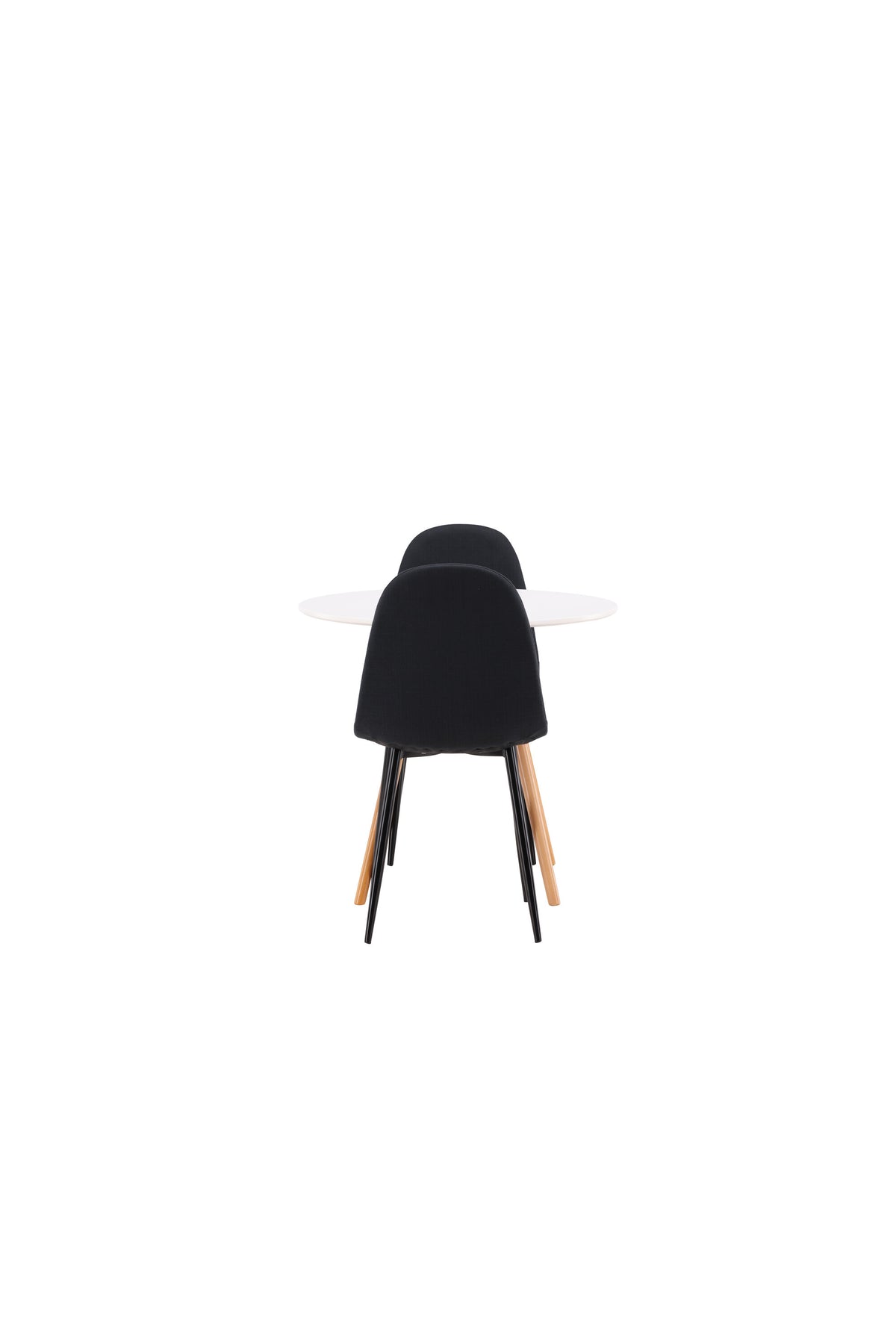 Danburi Esszimmerset + Polar ⌀60cm/2St. in Schwarz präsentiert im Onlineshop von KAQTU Design AG. Esszimmerset ist von Venture Home
