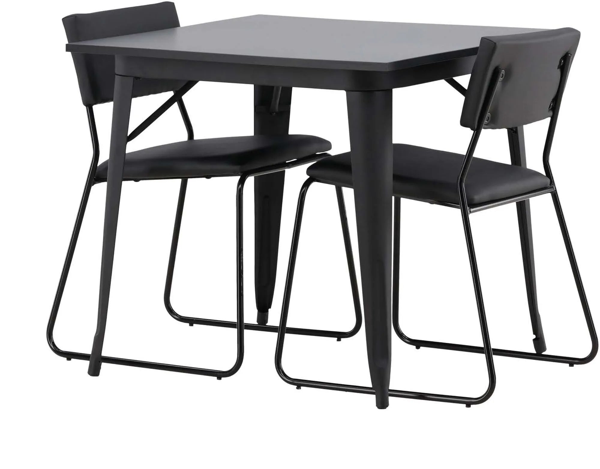 Modernes Tempe Esszimmerset für zwei von Venture Home, 80cm Tisch.
