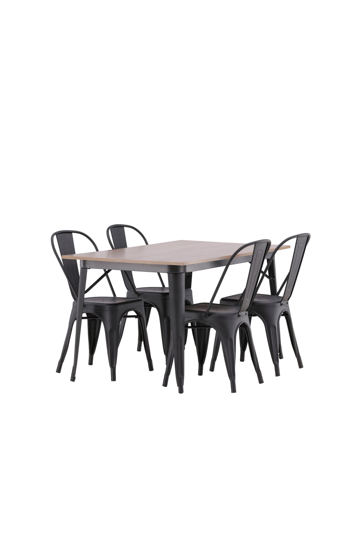 Tempe Esszimmerset + Tempe 140cm/4St. in Schwarz präsentiert im Onlineshop von KAQTU Design AG. Esszimmerset ist von Venture Home