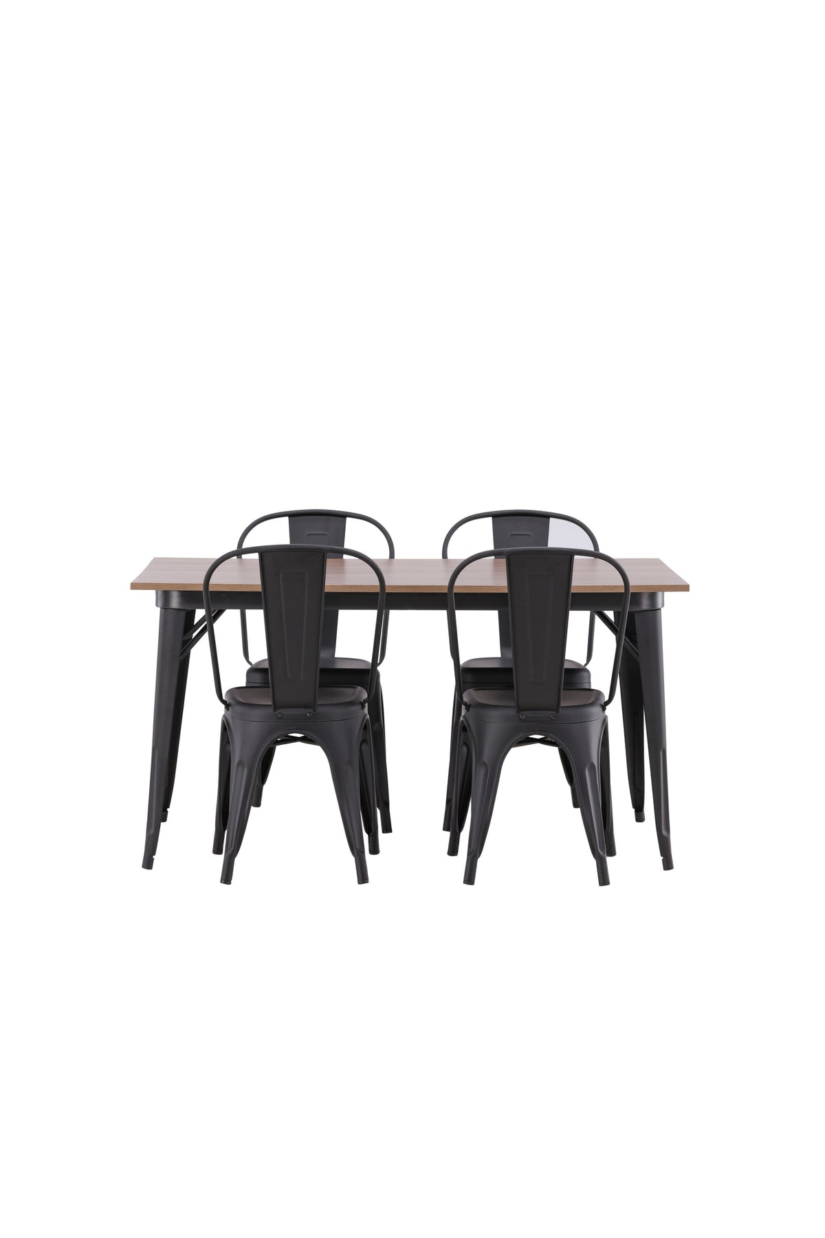 Tempe Esszimmerset + Tempe 140cm/4St. in Schwarz präsentiert im Onlineshop von KAQTU Design AG. Esszimmerset ist von Venture Home