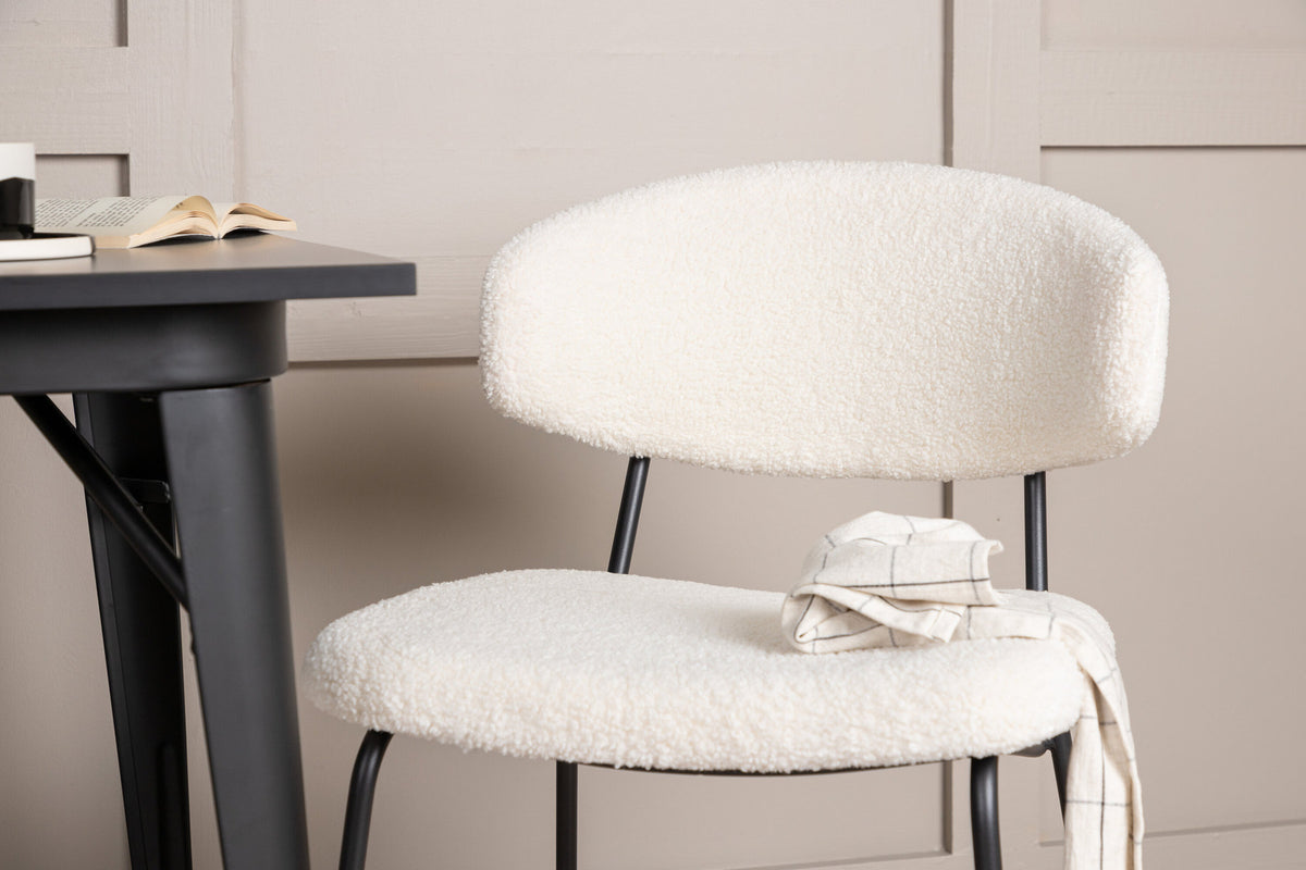 Tempe Esszimmerset + Chico 80cm/2St. in Weiss präsentiert im Onlineshop von KAQTU Design AG. Esszimmerset ist von Venture Home