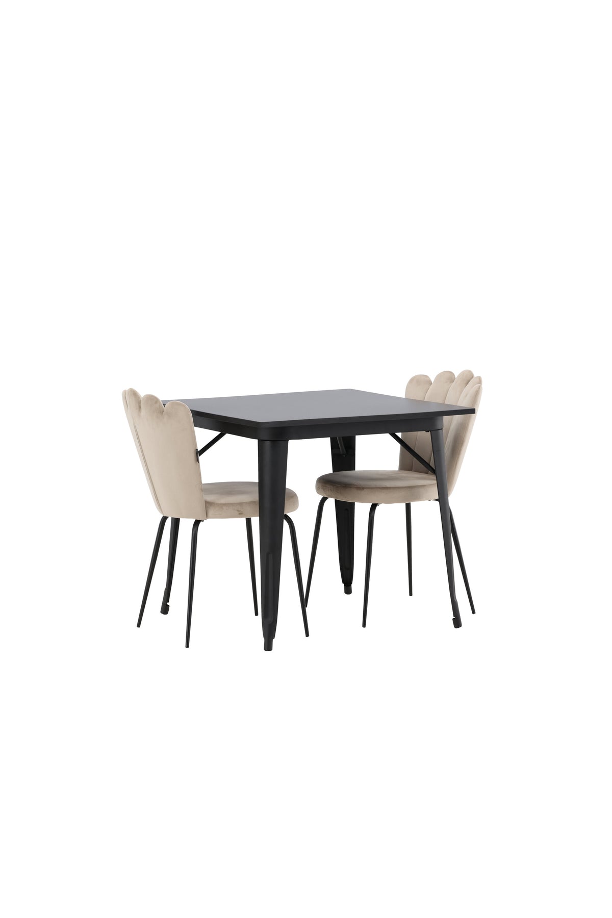 Tempe Esszimmerset + Limhamn 80cm/2St. in Beige präsentiert im Onlineshop von KAQTU Design AG. Esszimmerset ist von Venture Home