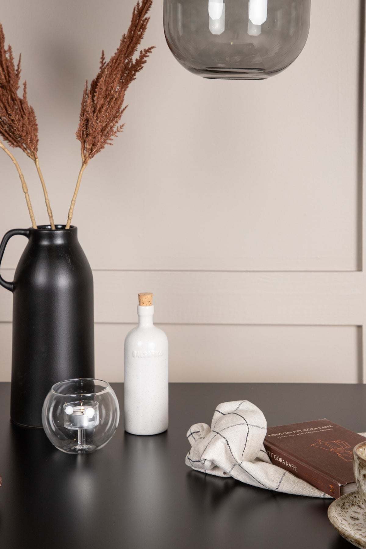 Tempe Esszimmerset + Limhamn 80cm/2St. in Beige präsentiert im Onlineshop von KAQTU Design AG. Esszimmerset ist von Venture Home