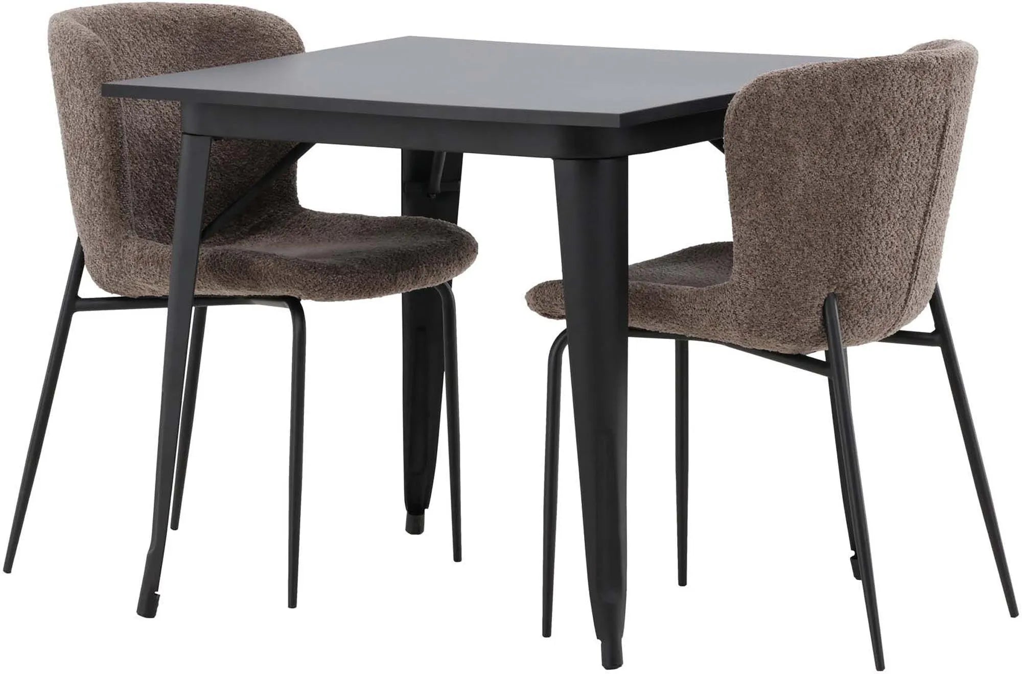 Stilvolles Tempe Esszimmerset mit 80cm Modesto Stühlen von Venture Home.
