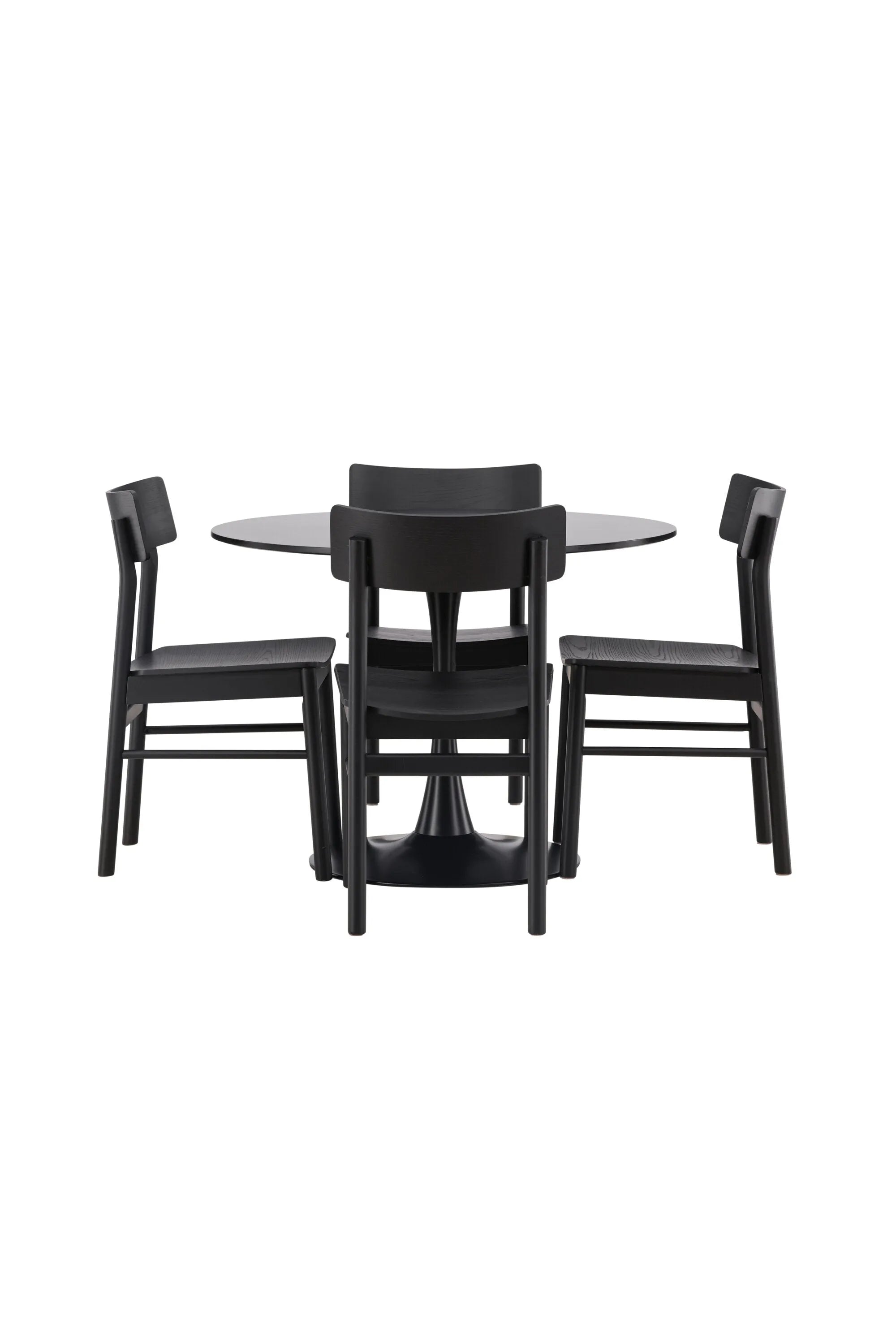 Modernes Glade Ess-Set: Tisch & 4 Montros Stühle von Venture Home.