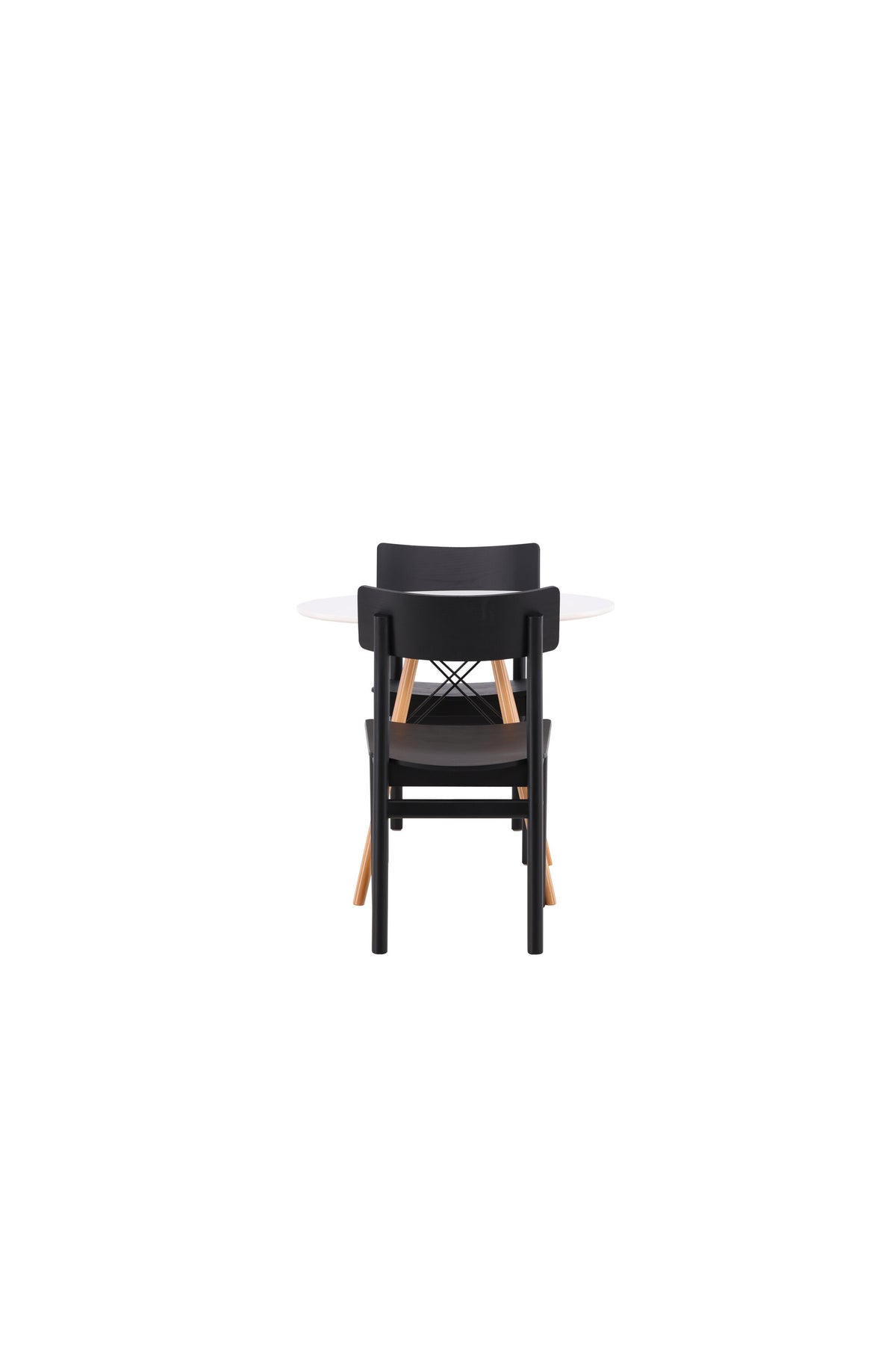 Danburi Esszimmerset + Montros ⌀60cm/2St. in Schwarz präsentiert im Onlineshop von KAQTU Design AG. Esszimmerset ist von Venture Home