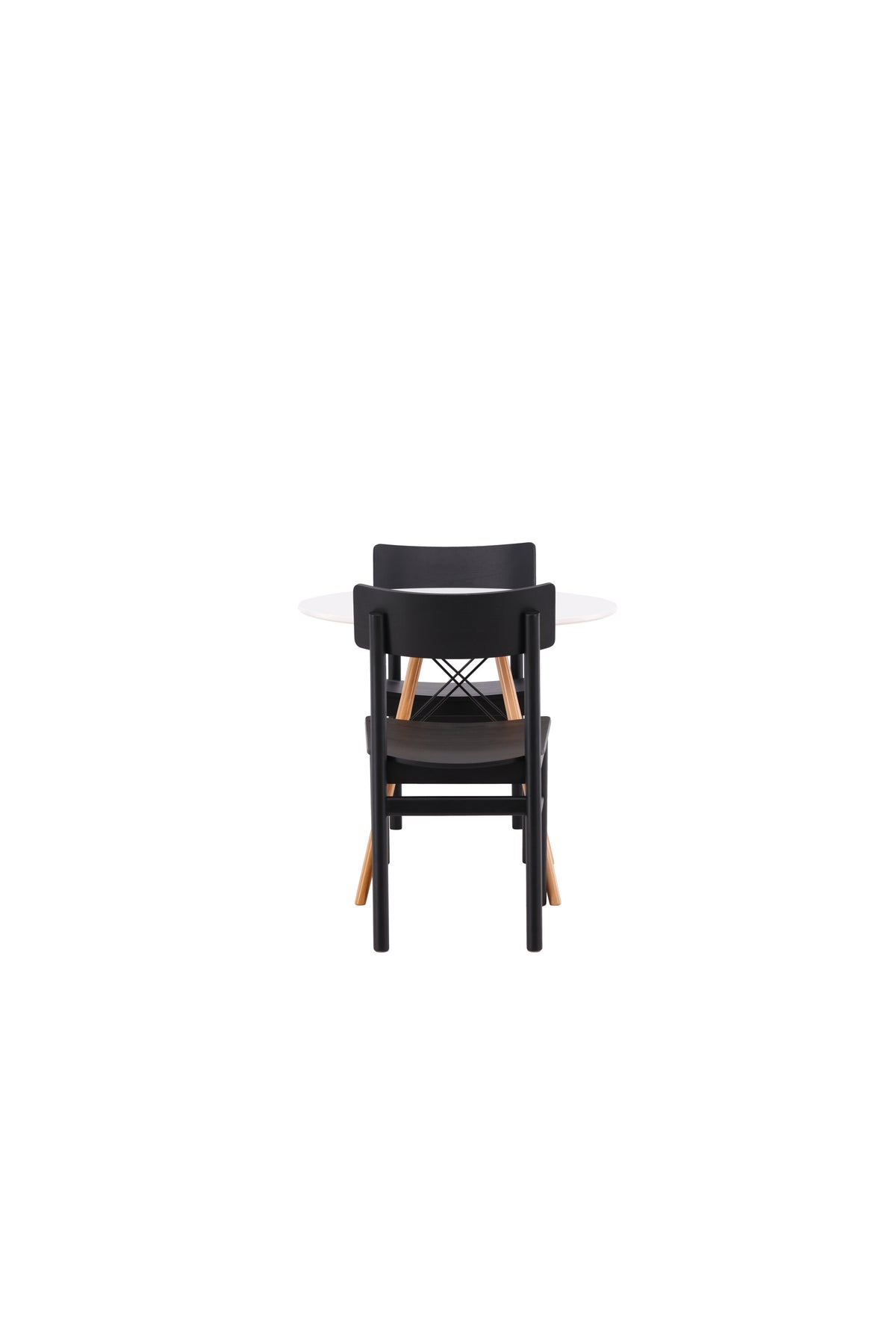 Danburi Esszimmerset + Montros ⌀60cm/2St. in Schwarz präsentiert im Onlineshop von KAQTU Design AG. Esszimmerset ist von Venture Home