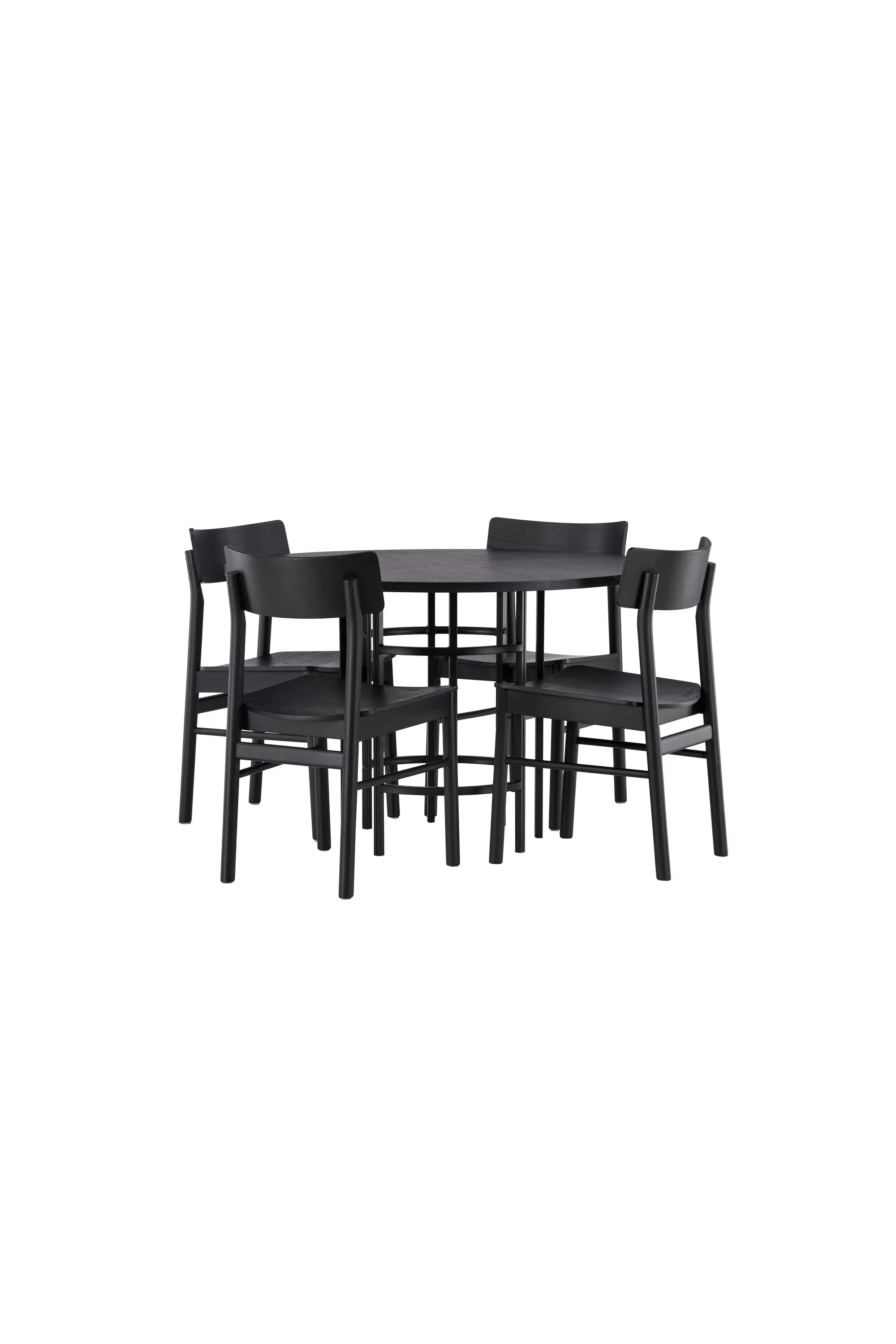 Stilvolles Copenhagen Set: Esstisch mit 4 Montros Stühlen von Venture.