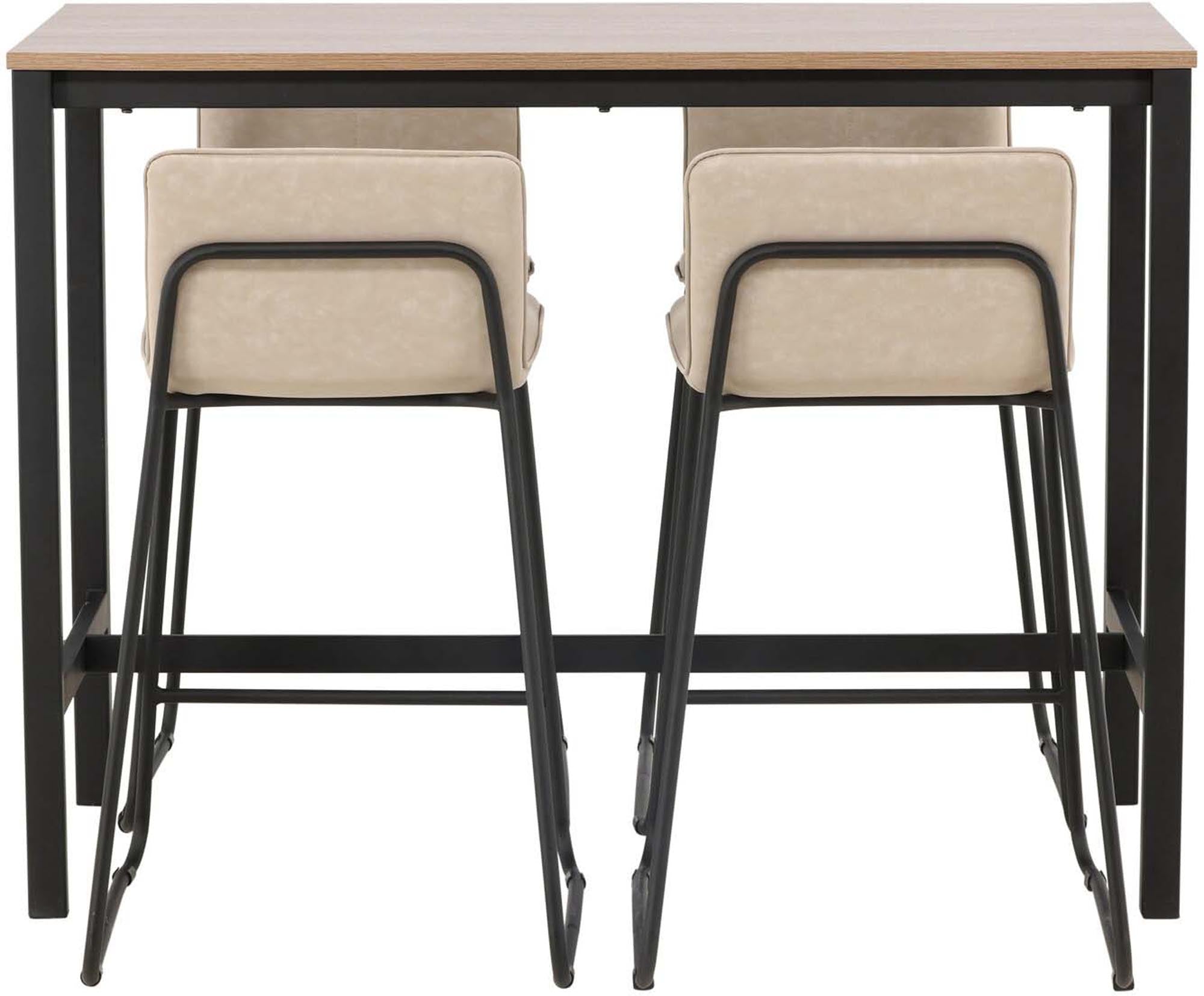 Entdecken Sie das elegante Camden Barset + Bisbee 120cm/4St. von Venture Home – die perfekte Kombination aus modernem Design und Funktionalität für Ihre Küche oder Esszimmer.