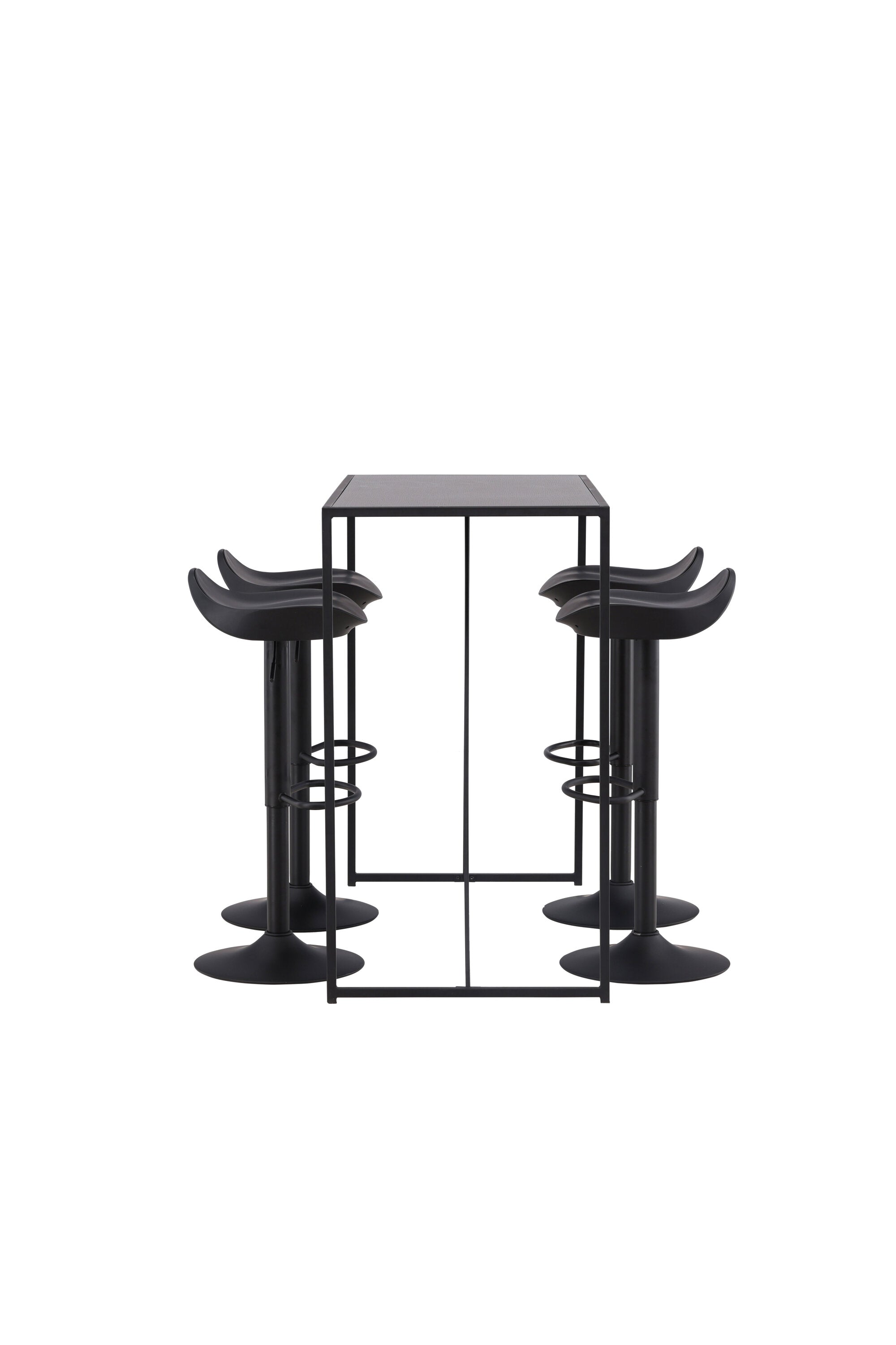 Brea Barset + Adesto 120cm/4St. in Schwarz präsentiert im Onlineshop von KAQTU Design AG. Bartischset ist von Venture Home