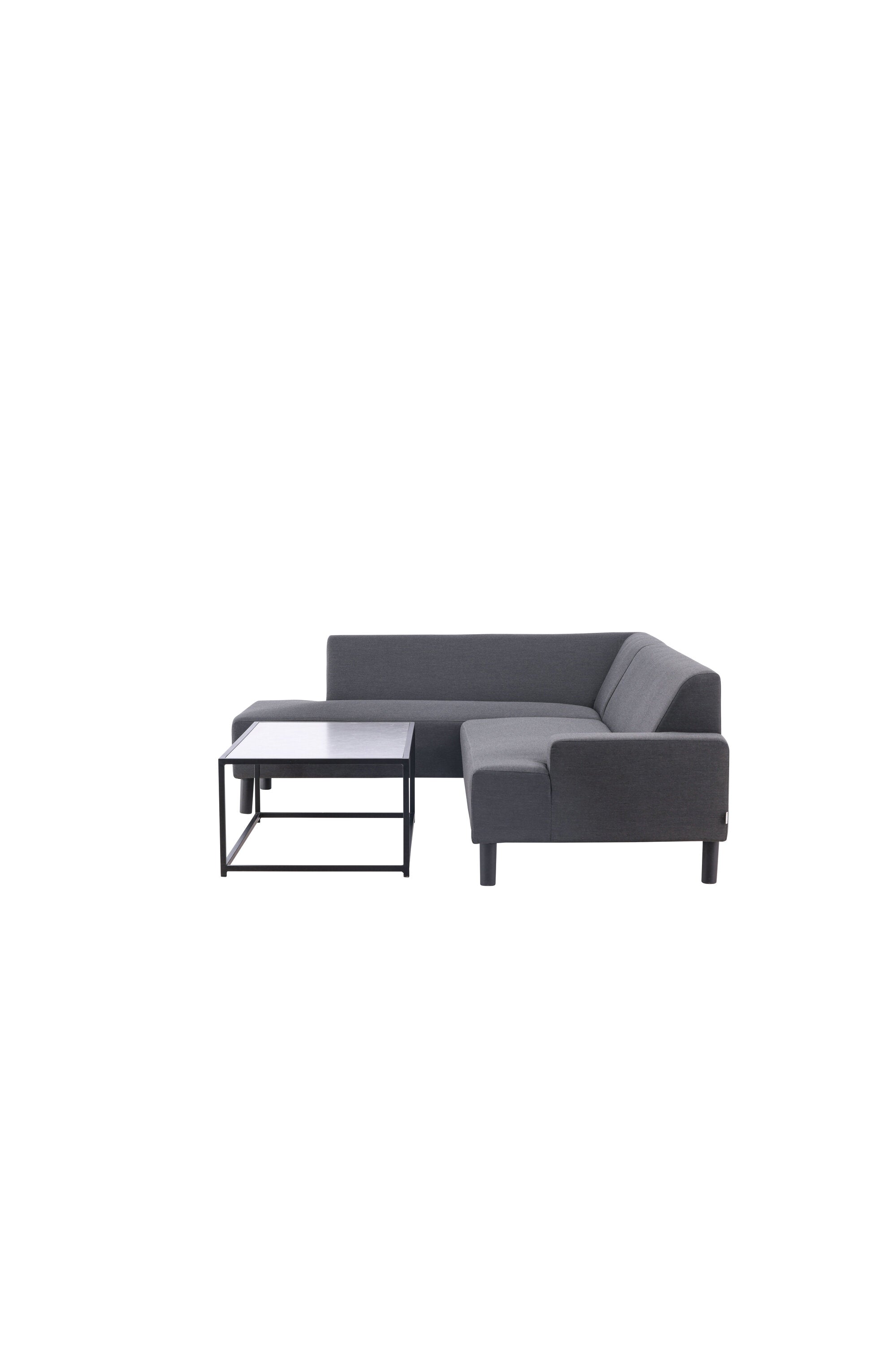 Mekka Sofa Outdoorset 124cm in Anthrazit präsentiert im Onlineshop von KAQTU Design AG. Loungeset ist von Venture Home