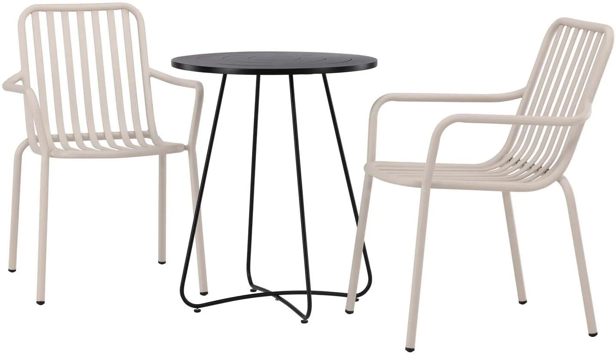 Elegantes Bacong Tischset: Perfekt für stilvolle Momente auf Balkon oder Terrasse.