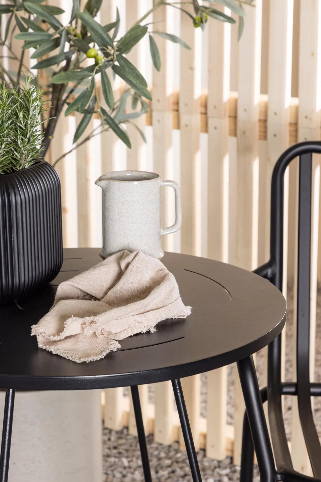 Elegantes Bacong Tischset ⌀60cm für perfekte Outdoor-Erlebnisse.