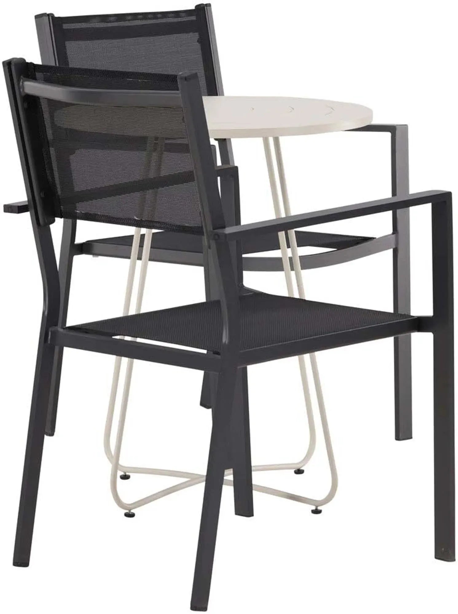 Stilvolles Bacong Outdoor-Tischset + Copacabana: Eleganz, Funktionalität, robustes Design für Balkon & Terrasse.