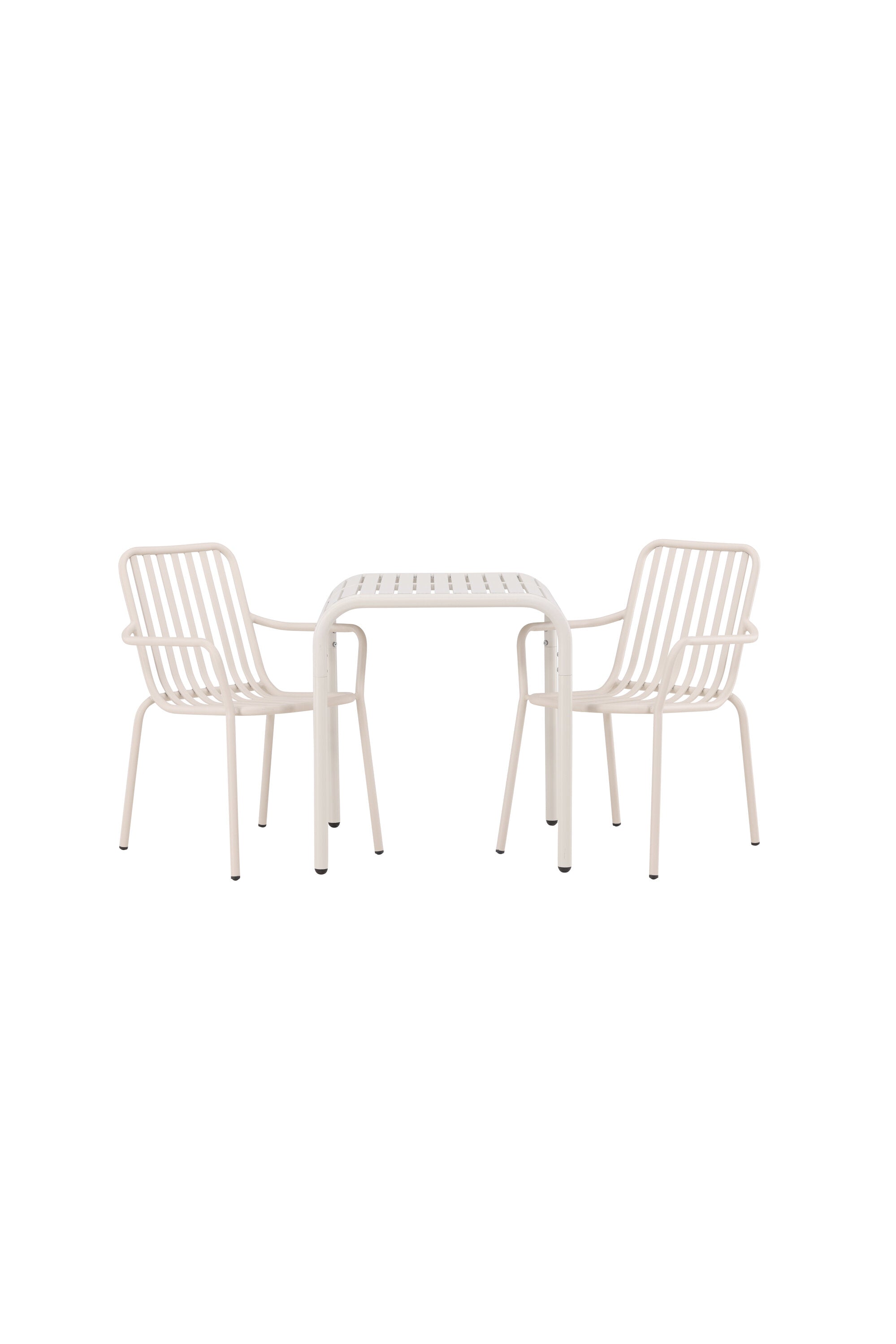 Borneo Outdoor-Tischset + Peking 70cm/2St. in Beige präsentiert im Onlineshop von KAQTU Design AG. Gartentischset ist von Venture Home
