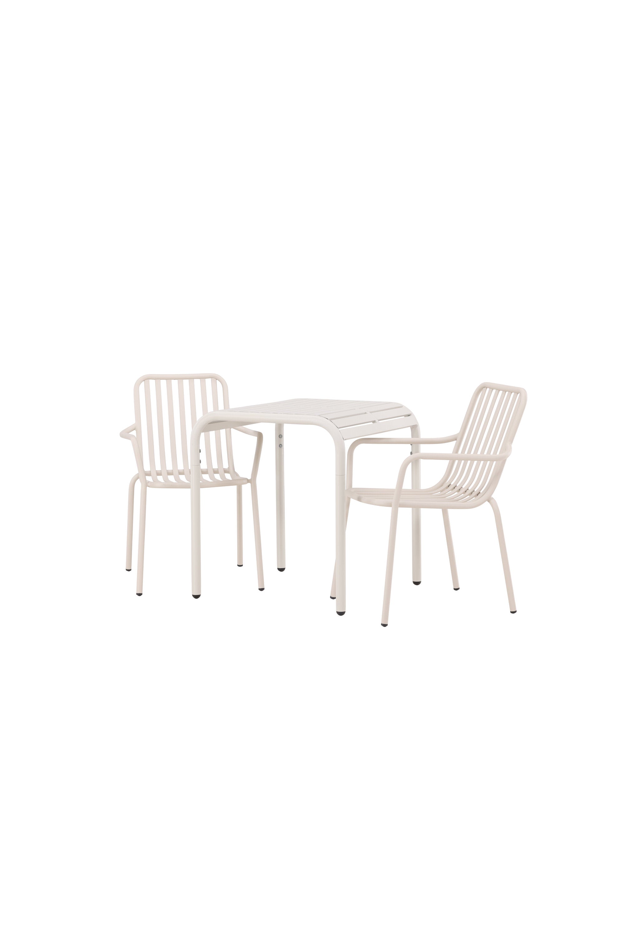 Borneo Outdoor-Tischset + Peking 70cm/2St. in Beige präsentiert im Onlineshop von KAQTU Design AG. Gartentischset ist von Venture Home
