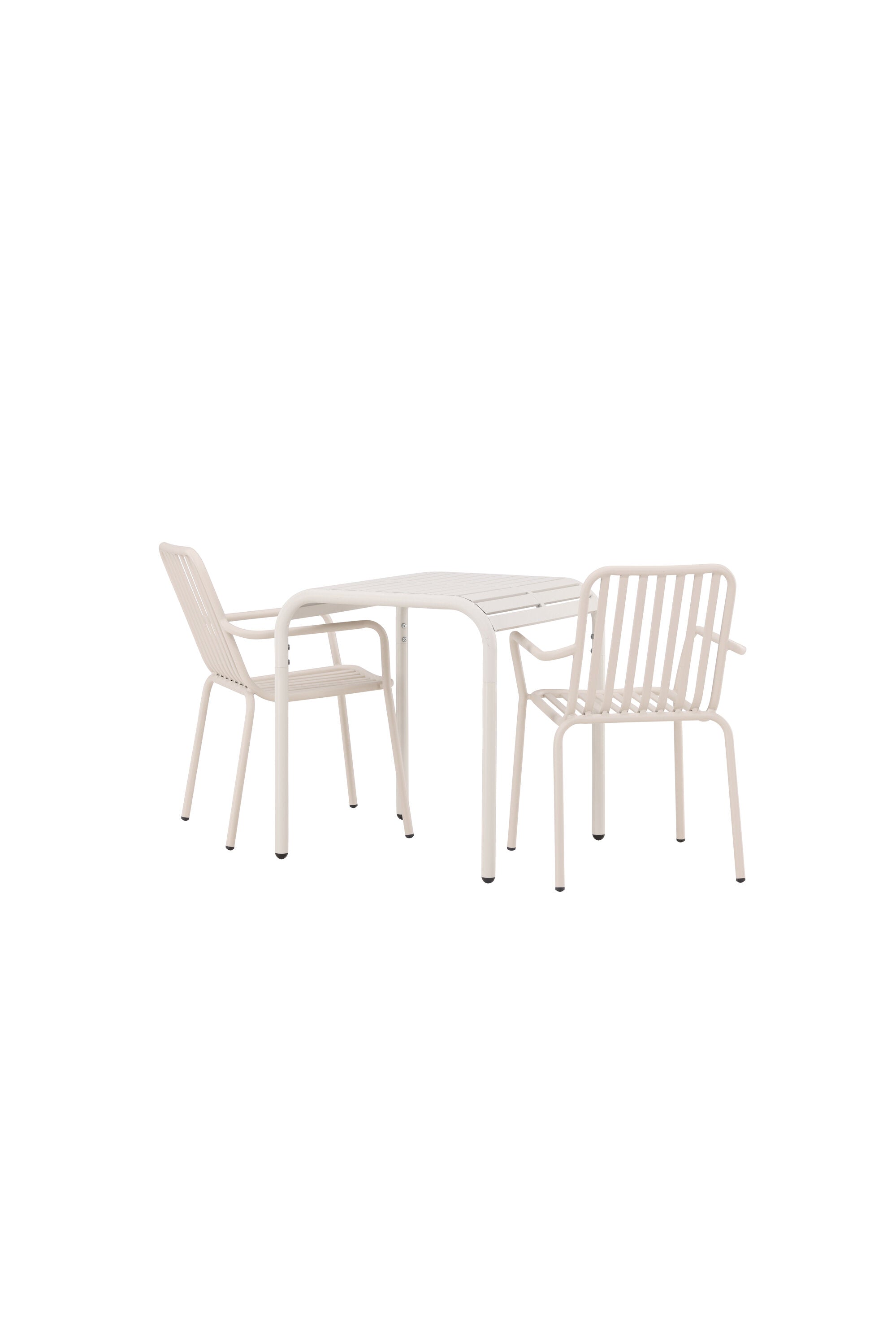 Borneo Outdoor-Tischset + Peking 70cm/2St. in Beige präsentiert im Onlineshop von KAQTU Design AG. Gartentischset ist von Venture Home