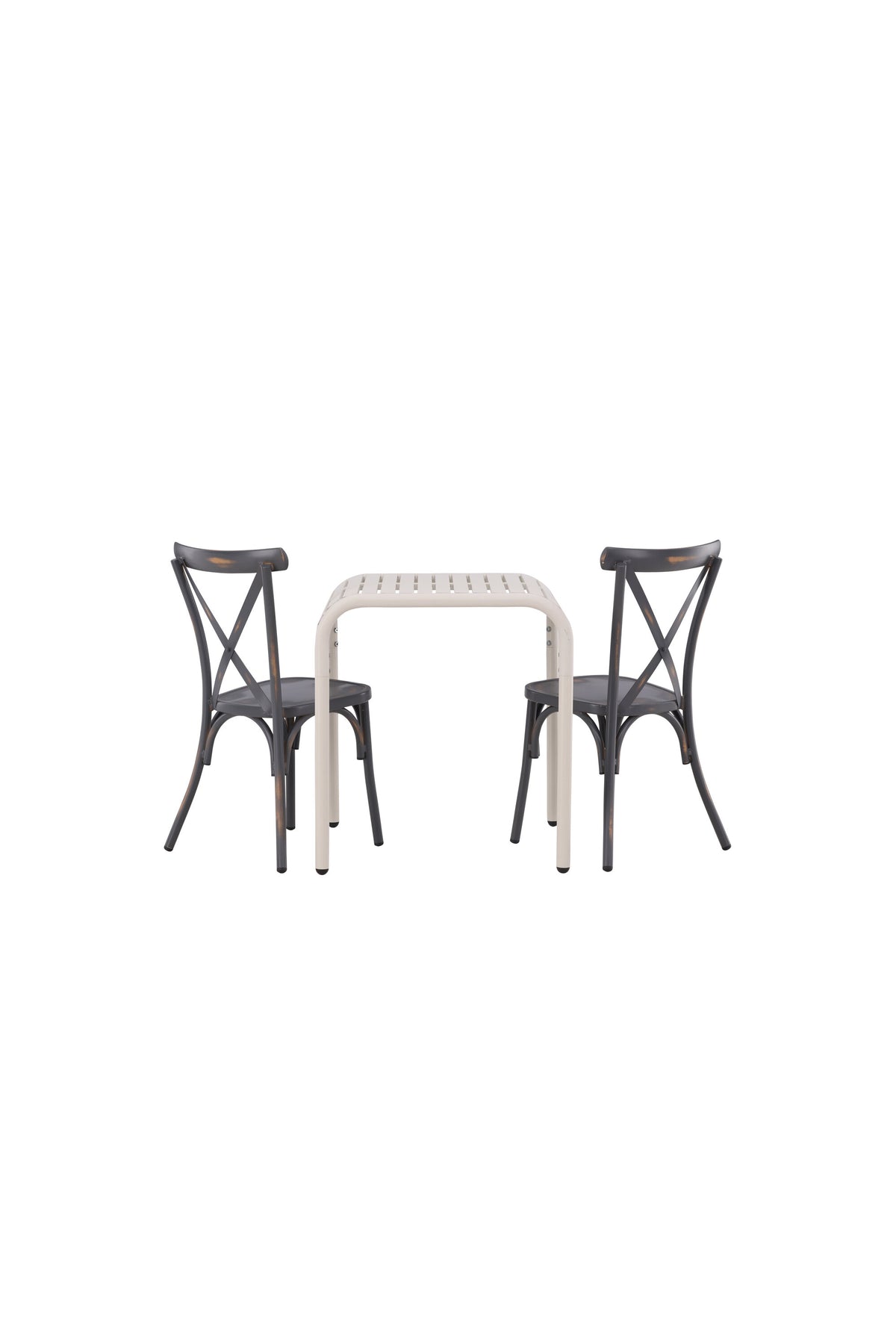 Borneo Outdoor-Tischset + Tablas 70cm/2St. in Beige präsentiert im Onlineshop von KAQTU Design AG. Gartentischset ist von Venture Home