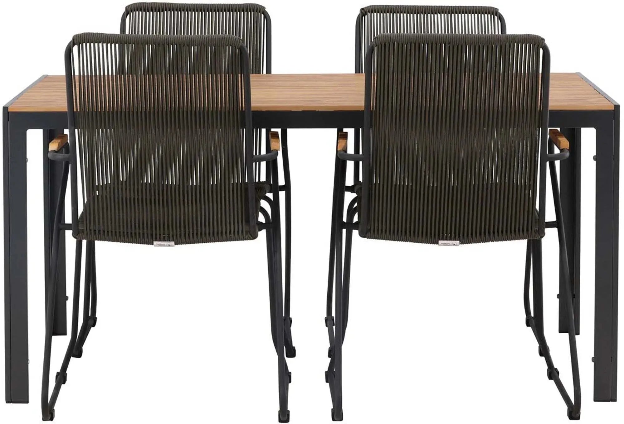 Stilvolles Break Tischset 150cm für gesellige Outdoor-Abende.