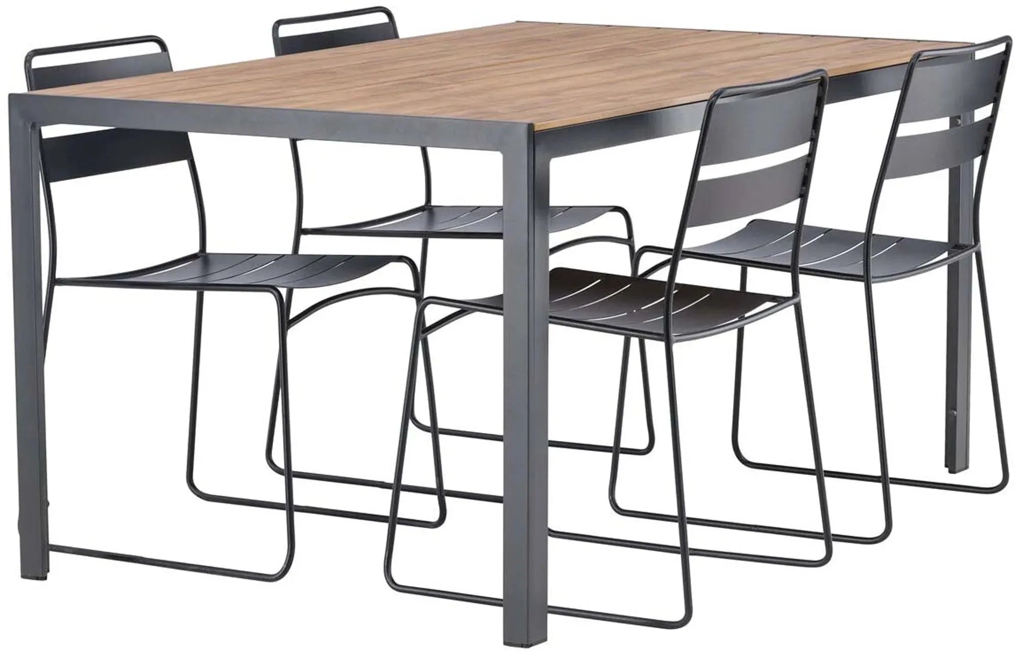 Stilvolles Break Tischset + Lina 150cm für 4 von Venture Home.
