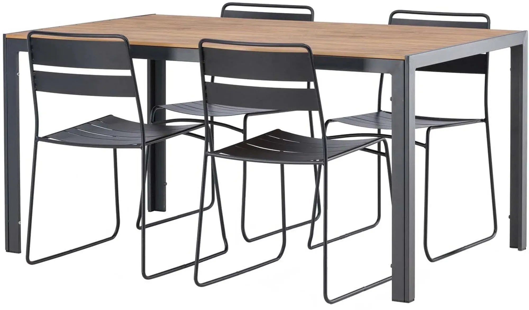 Elegantes Break Tischset + Lina 150cm für 4 von Venture Home.