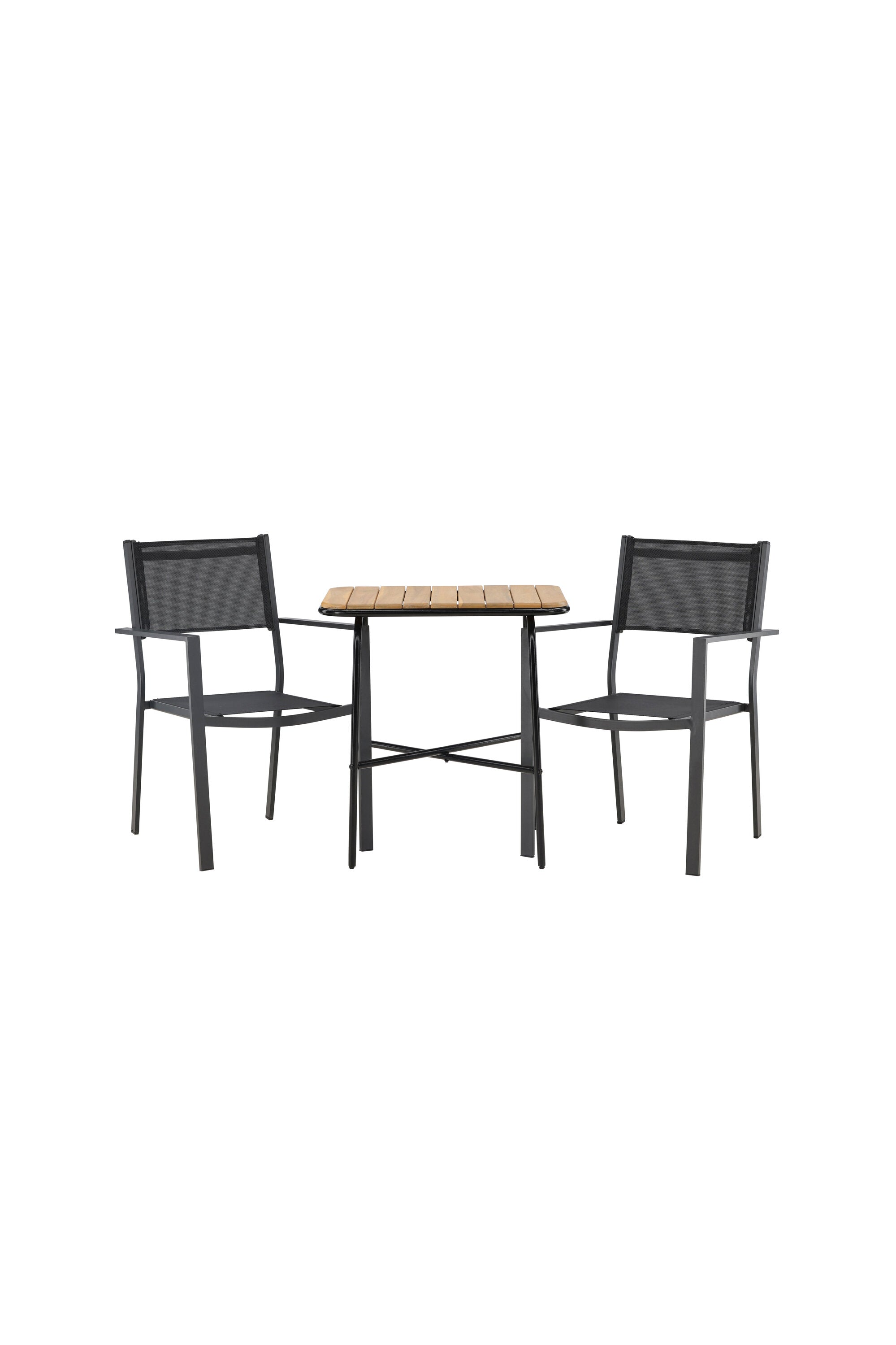 Holmbeck Outdoor-Tischset Copacabana 70cm/2St. in Schwarz präsentiert im Onlineshop von KAQTU Design AG. Gartentischset ist von Venture Home