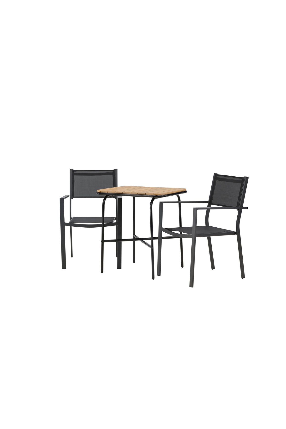 Holmbeck Outdoor-Tischset Copacabana 70cm/2St. in Schwarz präsentiert im Onlineshop von KAQTU Design AG. Gartentischset ist von Venture Home
