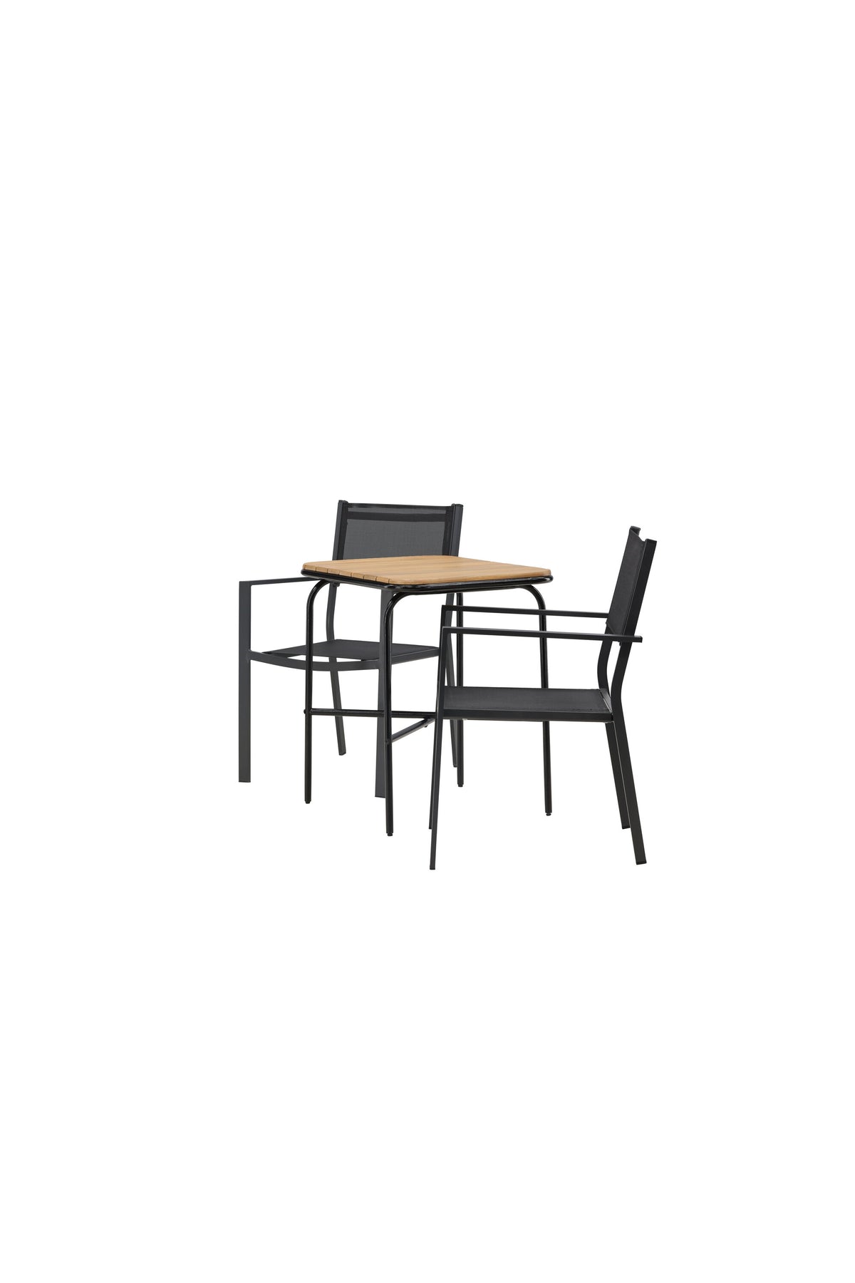 Holmbeck Outdoor-Tischset Copacabana 70cm/2St. in Schwarz präsentiert im Onlineshop von KAQTU Design AG. Gartentischset ist von Venture Home