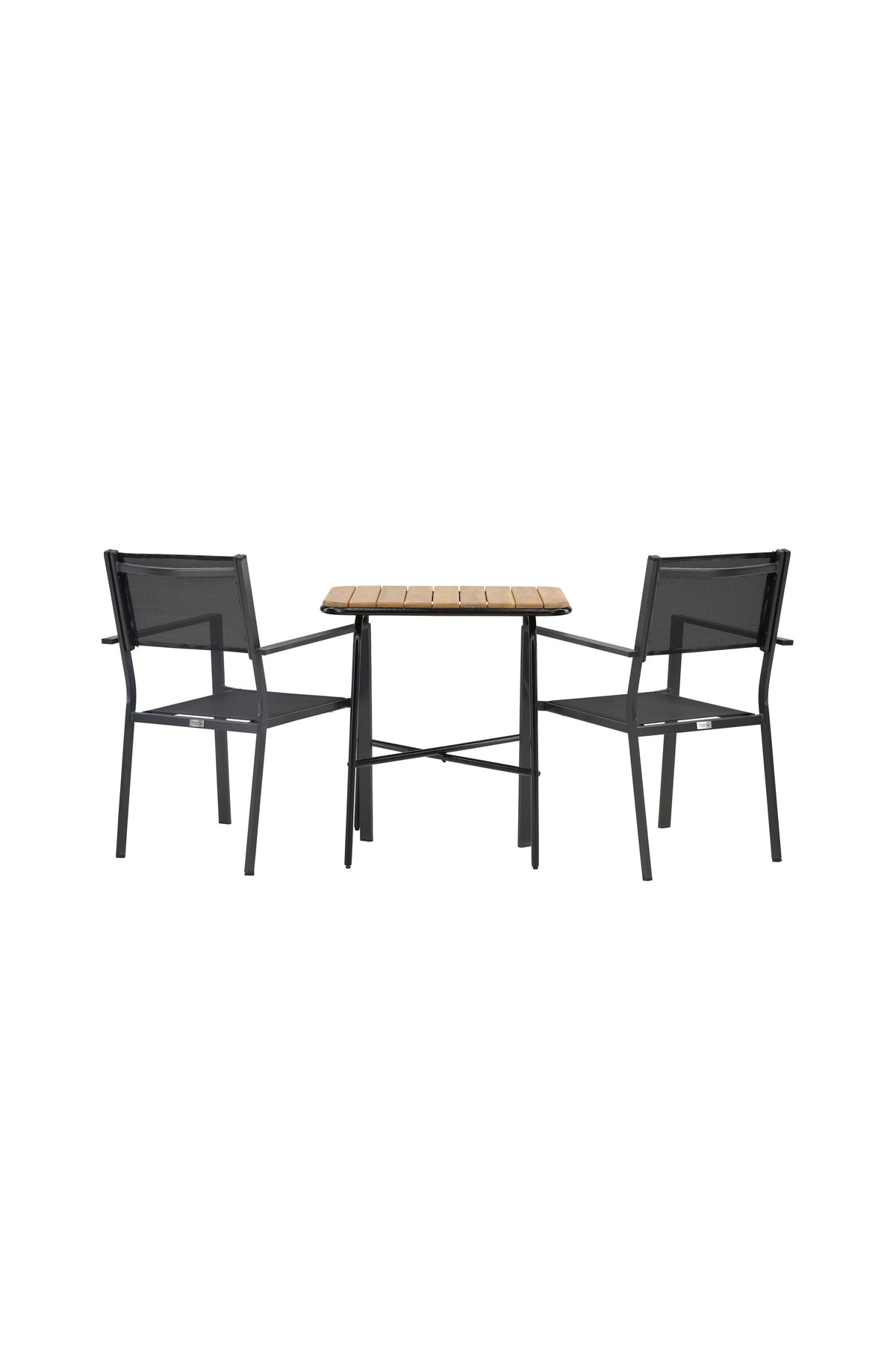 Holmbeck Outdoor-Tischset Copacabana 70cm/2St. in Schwarz präsentiert im Onlineshop von KAQTU Design AG. Gartentischset ist von Venture Home