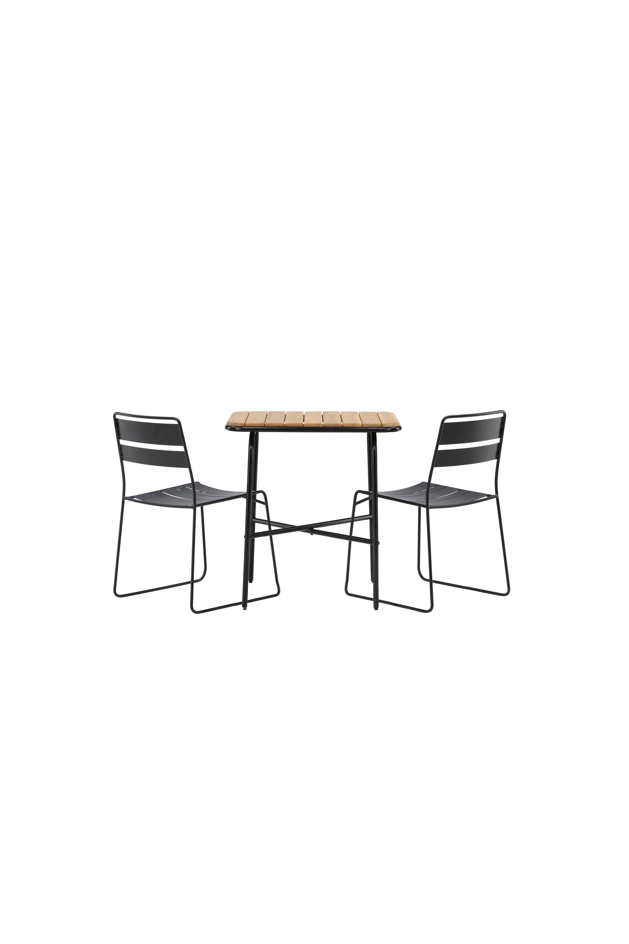 Holmbeck Outdoor-Tischset Lina 70cm/2St. in Schwarz präsentiert im Onlineshop von KAQTU Design AG. Gartentischset ist von Venture Home
