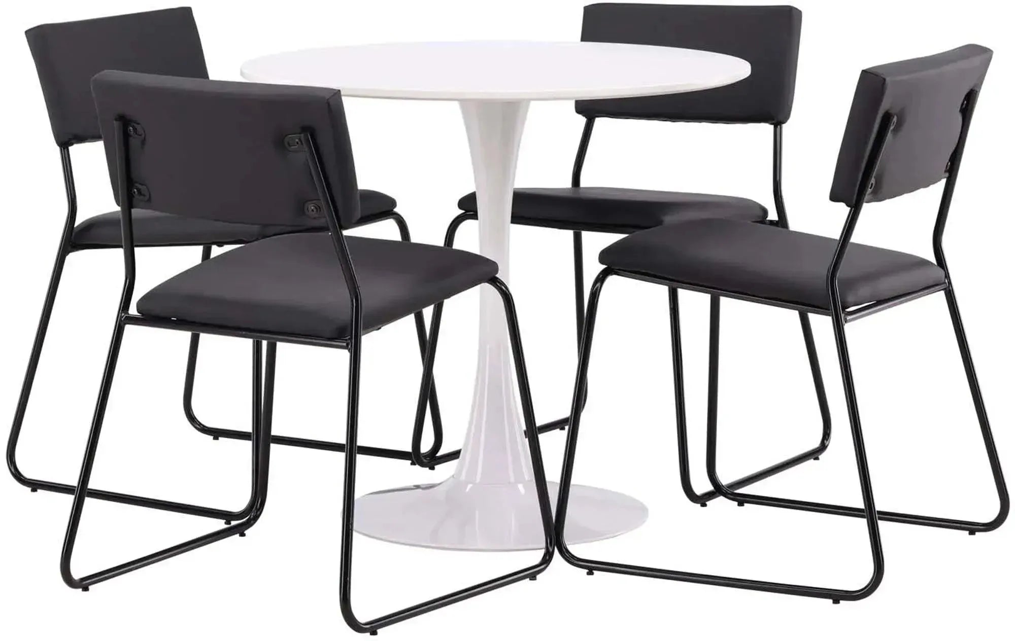 Stilvolles Hamden Esszimmerset für 4, ideal für kleine Räume.