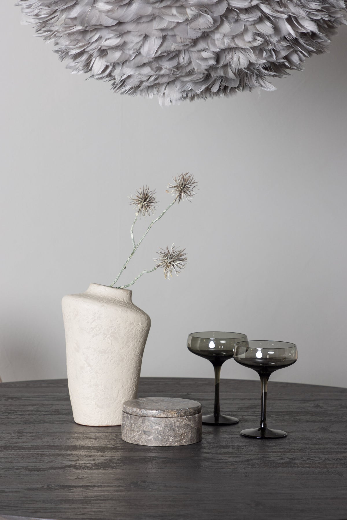 Lanzo Esszimmerset + Polar ⌀120cm/4St. in Braun / Beige / Schwarz präsentiert im Onlineshop von KAQTU Design AG. Esszimmerset ist von Venture Home