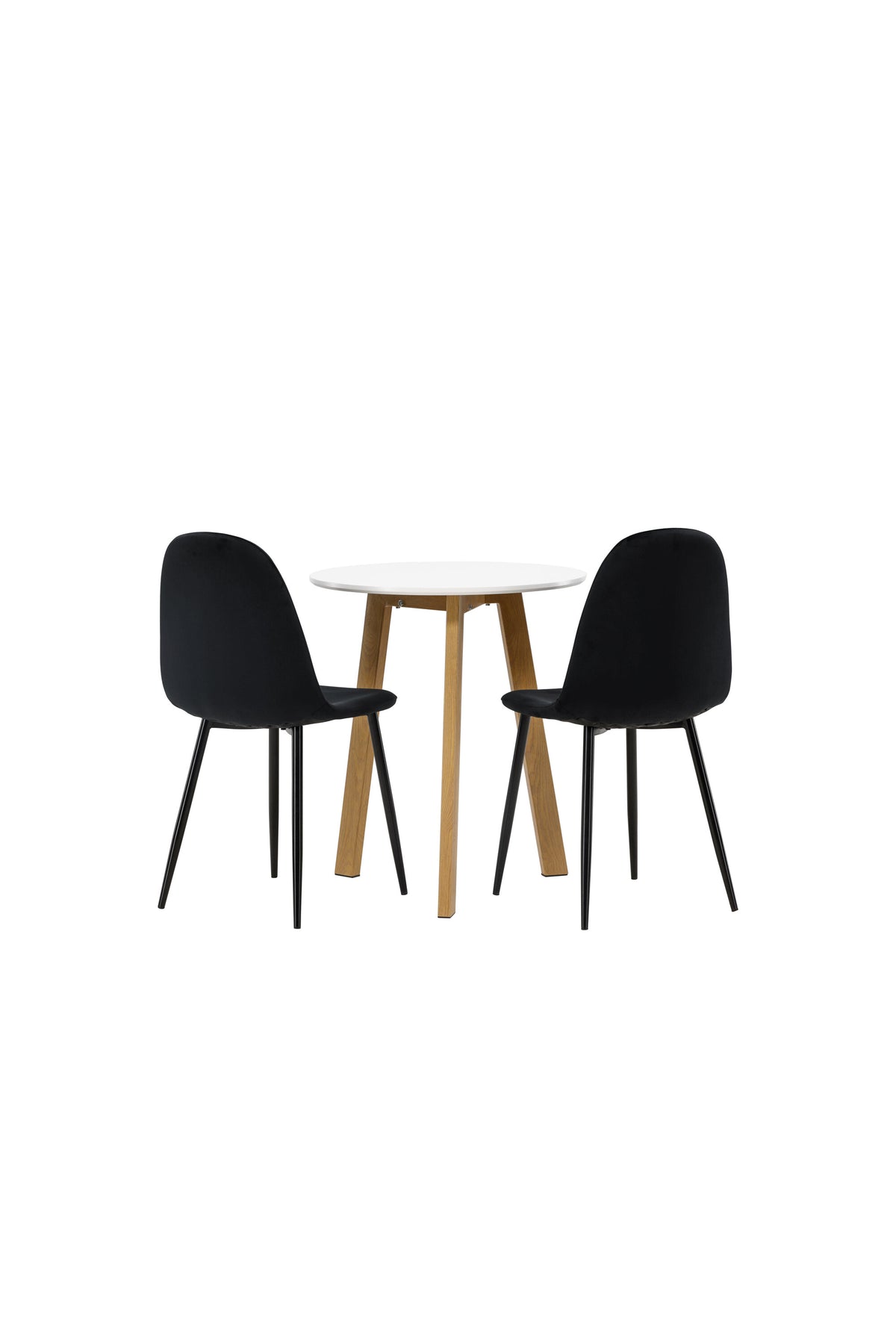 Leonora Esszimmerset + Polar ⌀65cm/2St. in Schwarz präsentiert im Onlineshop von KAQTU Design AG. Esszimmerset ist von Venture Home