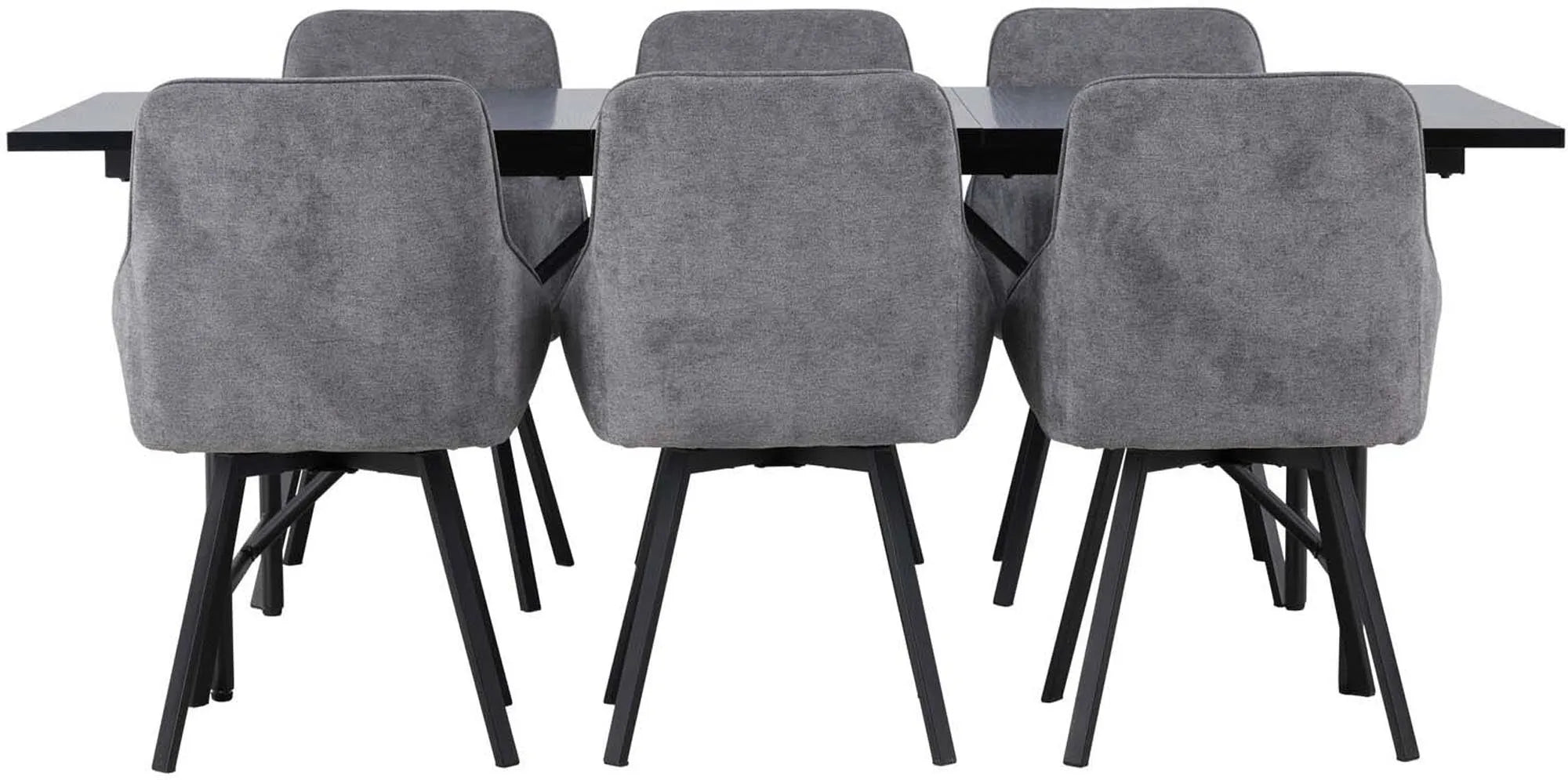 Modernes Astrid Esszimmerset 200cm mit 6 Stühlen von Venture Home.