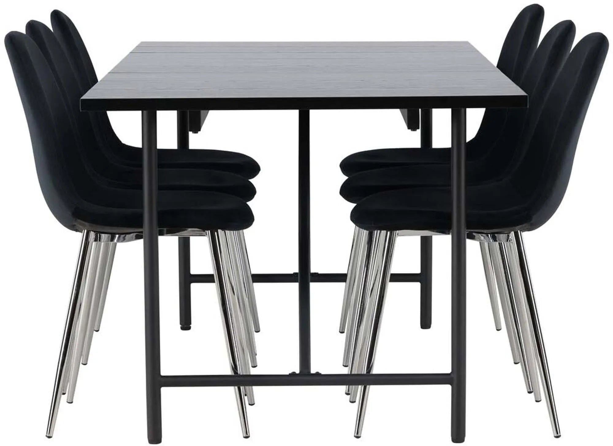 Modernes Astrid Esszimmerset: Funktionalität trifft auf skandinavisches Design.