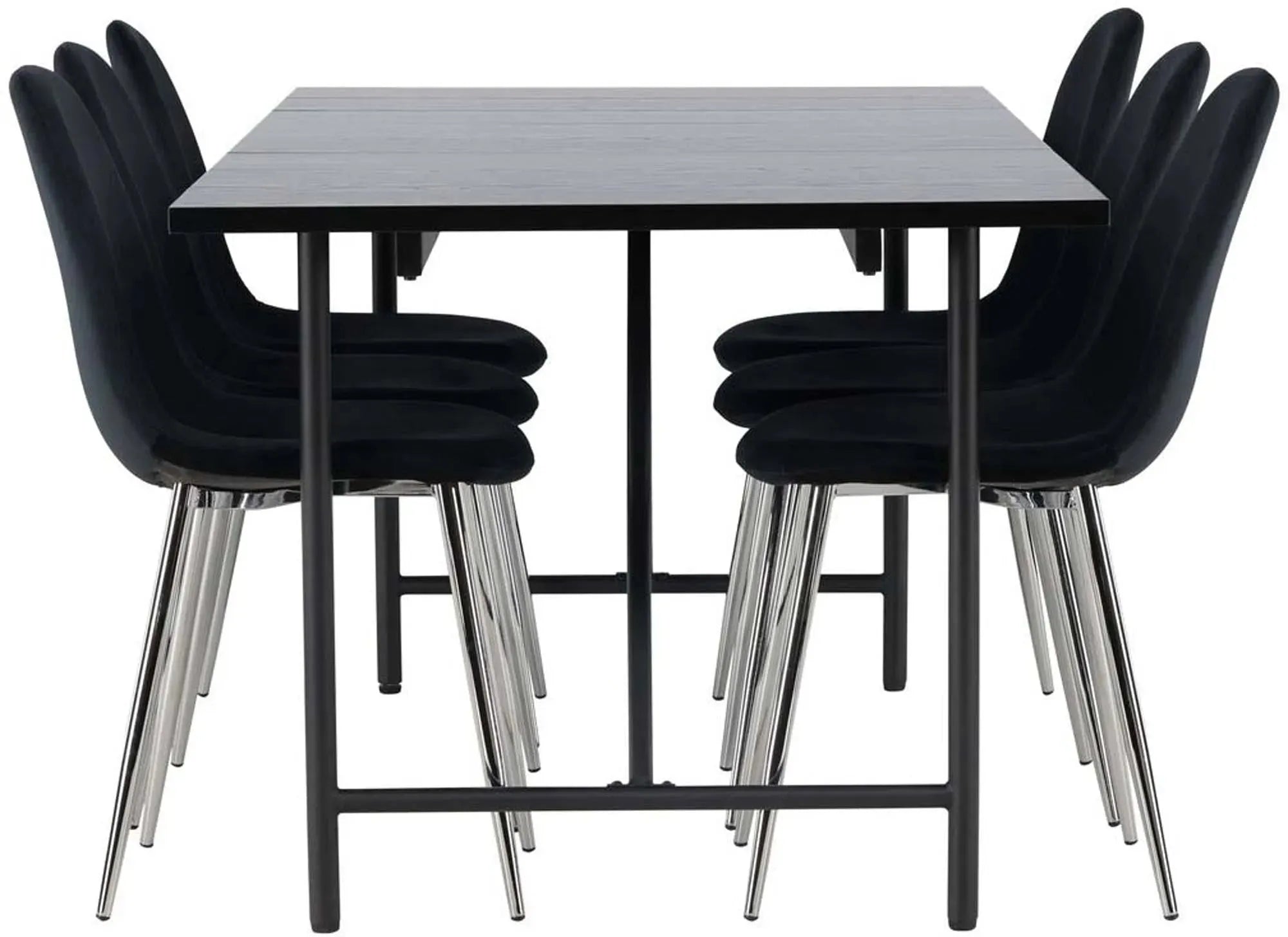 Modernes Astrid Esszimmerset: Funktionalität trifft auf skandinavisches Design.