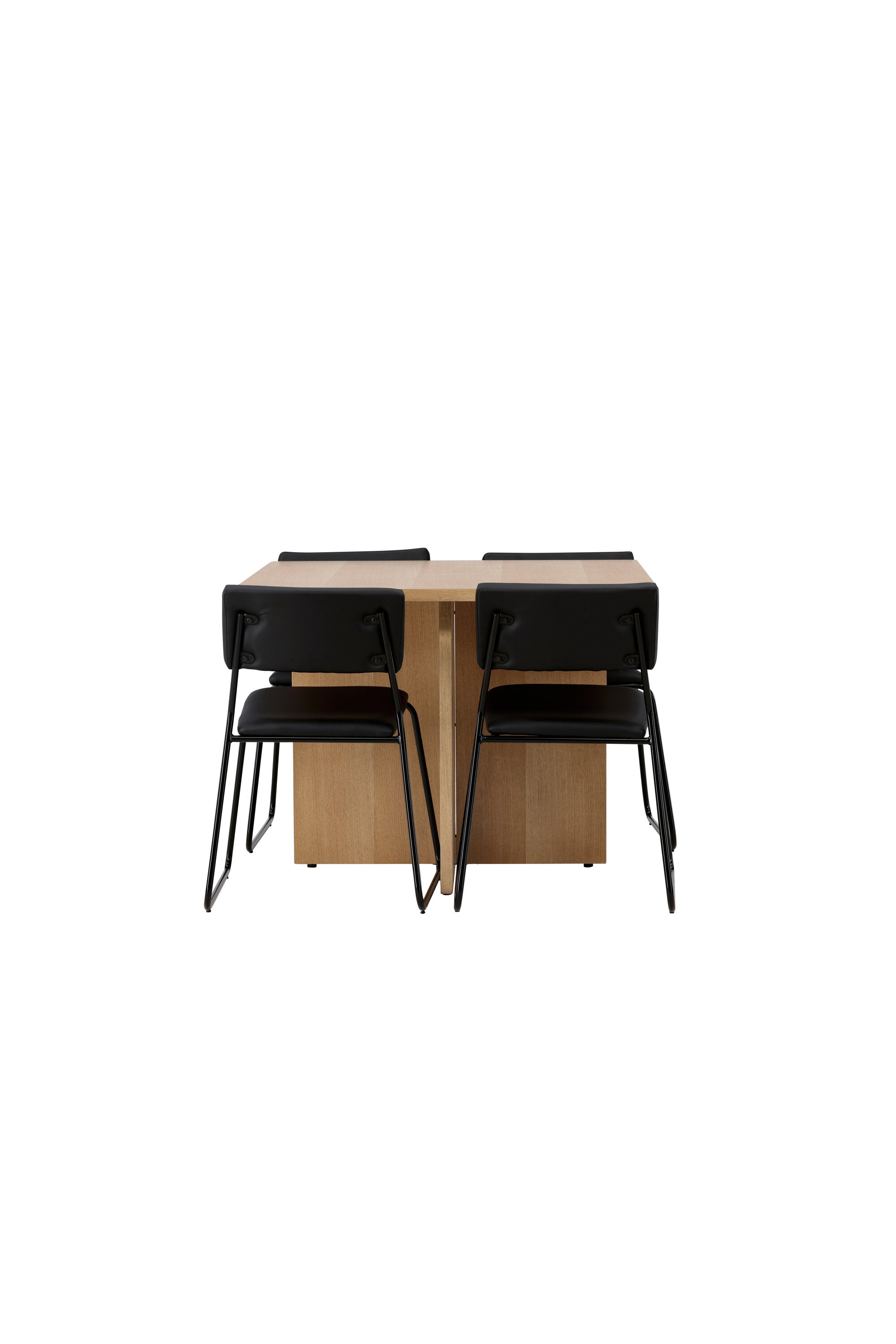 Leo Esszimmerset + Kenth 100cm/4St. in Schwarz präsentiert im Onlineshop von KAQTU Design AG. Esszimmerset ist von Venture Home