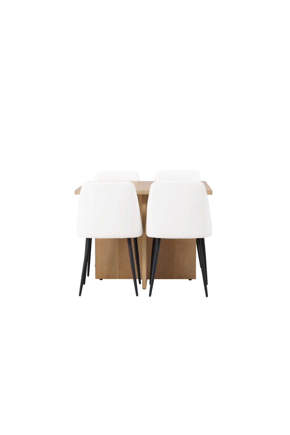 Leo Esszimmerset + Night 100cm/4St. in Schwarz-Weiss präsentiert im Onlineshop von KAQTU Design AG. Esszimmerset ist von Venture Home