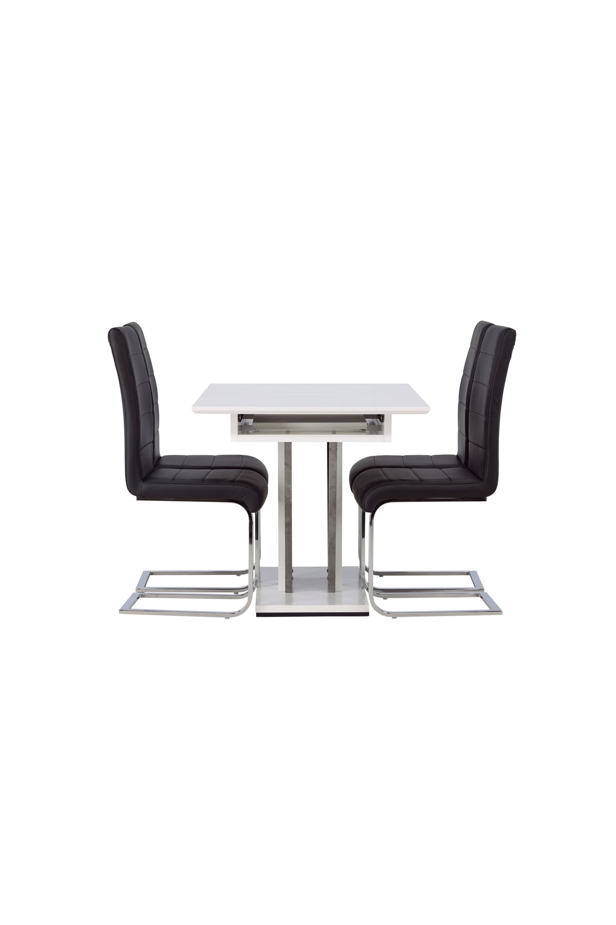 Disa Esszimmerset ausziehbar + Tempo 120cm/4St. in Schwarzgrau präsentiert im Onlineshop von KAQTU Design AG. Esszimmerset ist von Venture Home