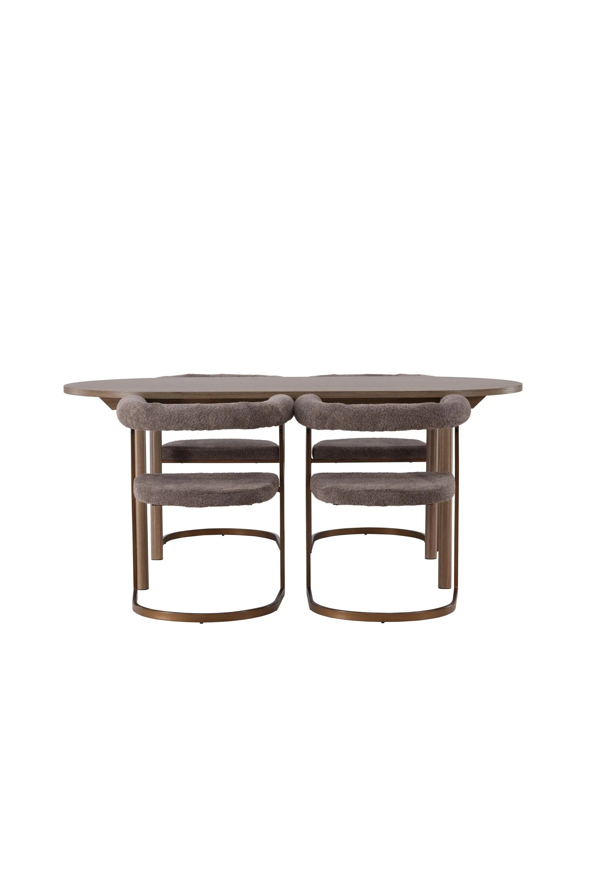 Esszimmer Set Andy: Modernes Design trifft auf gemütliche Funktionalität.