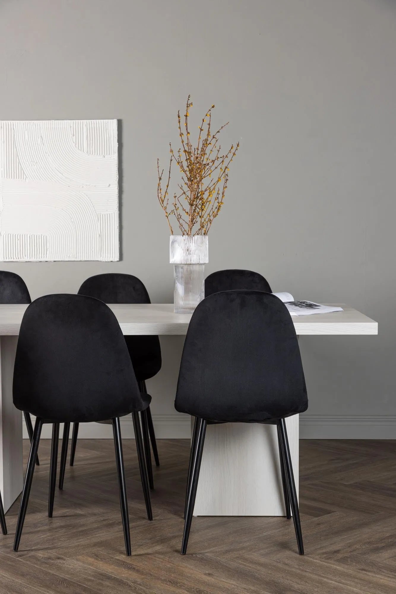 Modernes Olga Esszimmerset für 6, 200cm Tisch von Venture Home.